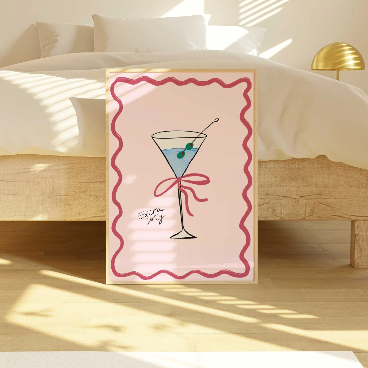 Martini Cocktail Wall Art – Drink Print