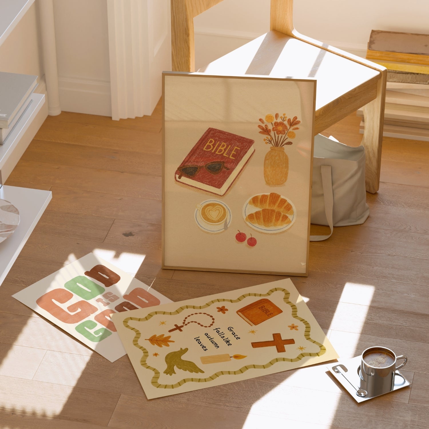 Orange Christian Posters