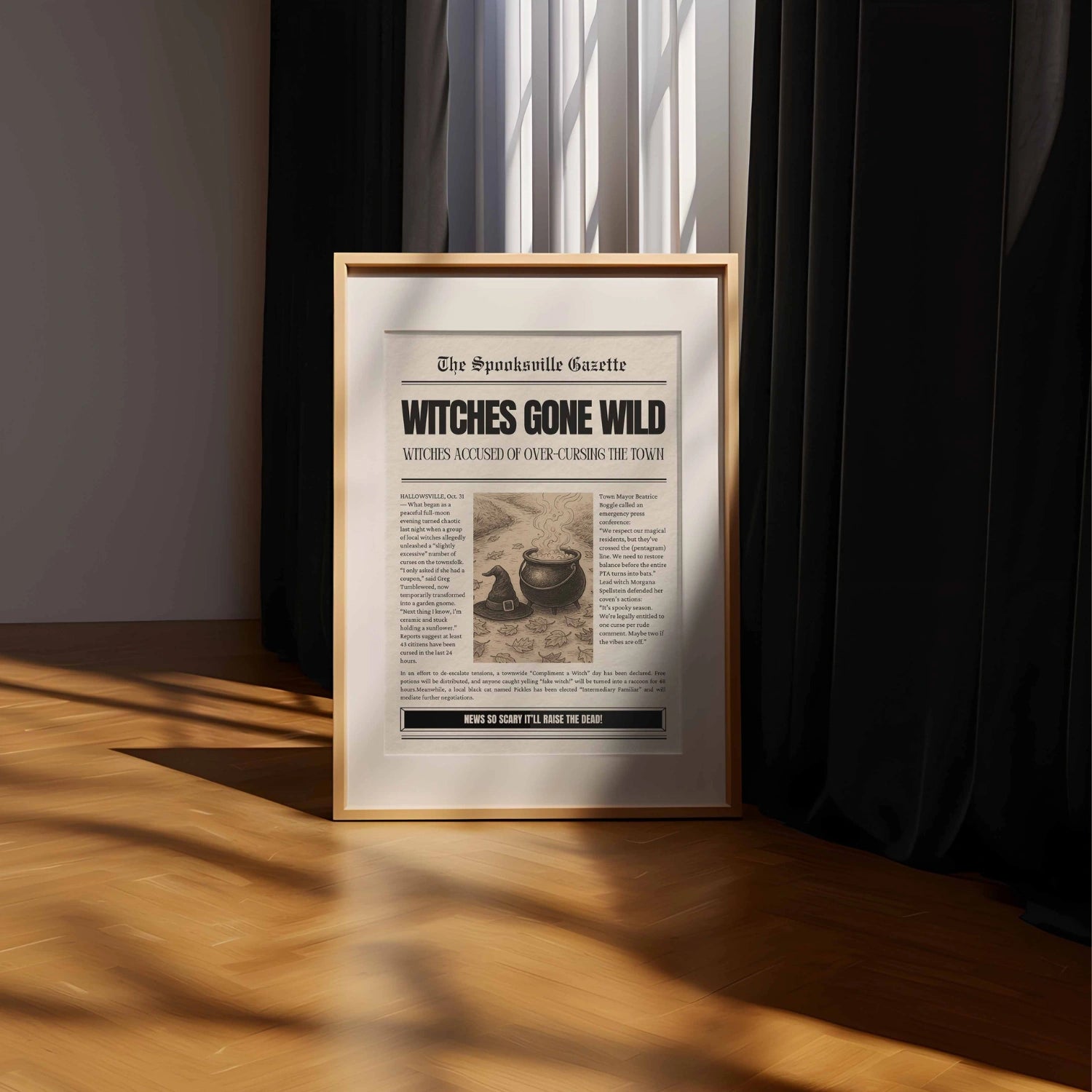 Witches Gone Wild Print – Funny Halloween