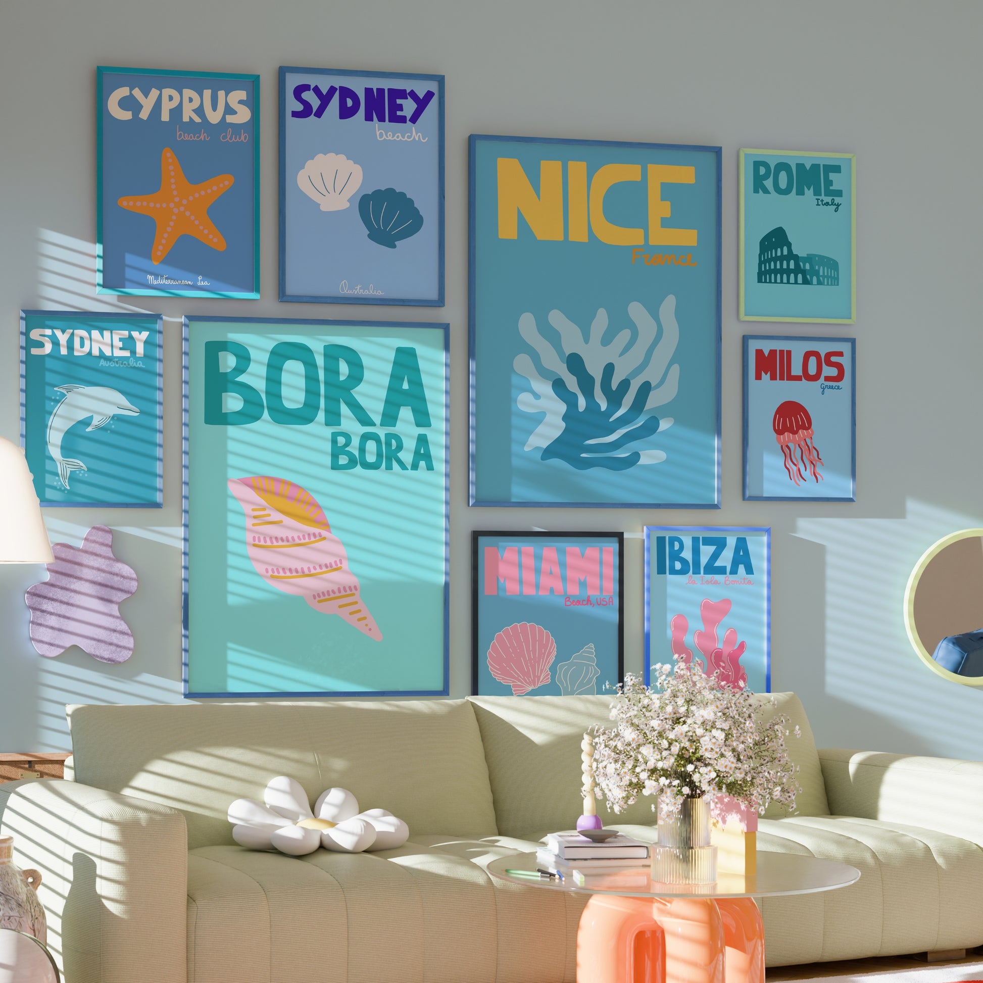 Preppy Travel, oltre 100 stampe