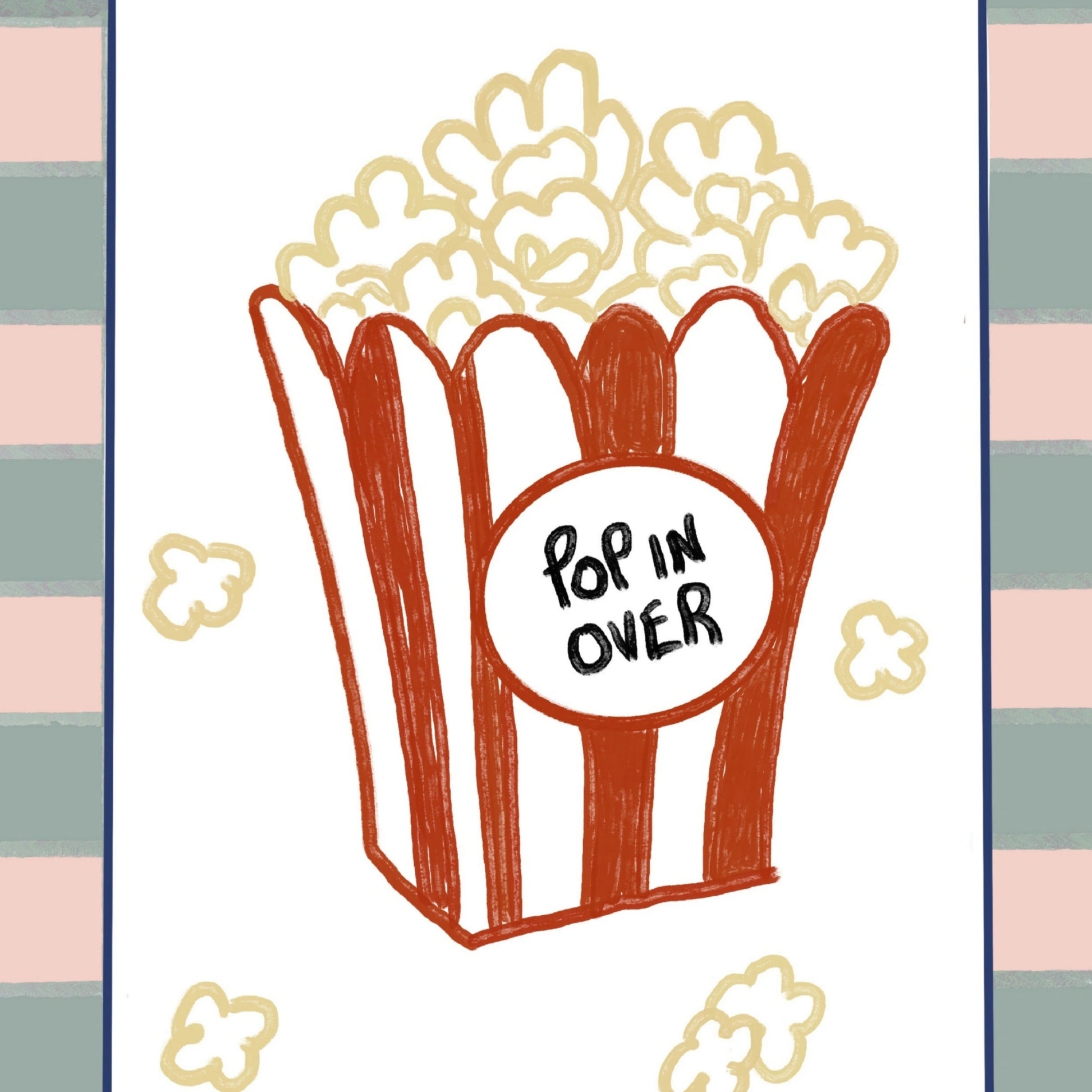 Popcorn Kitchen Wall Art