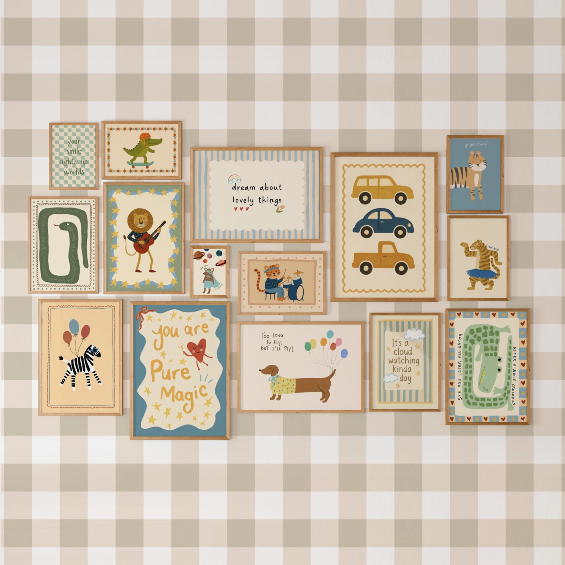 Handmade Nursery Decor, over 110 prints