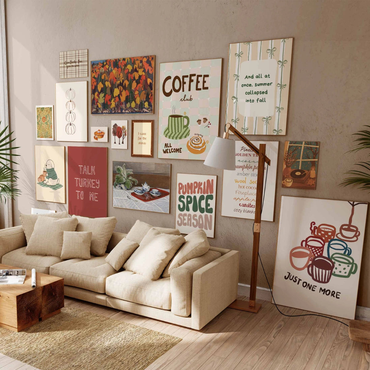 Handmade Autumn Decor, over 100 Print