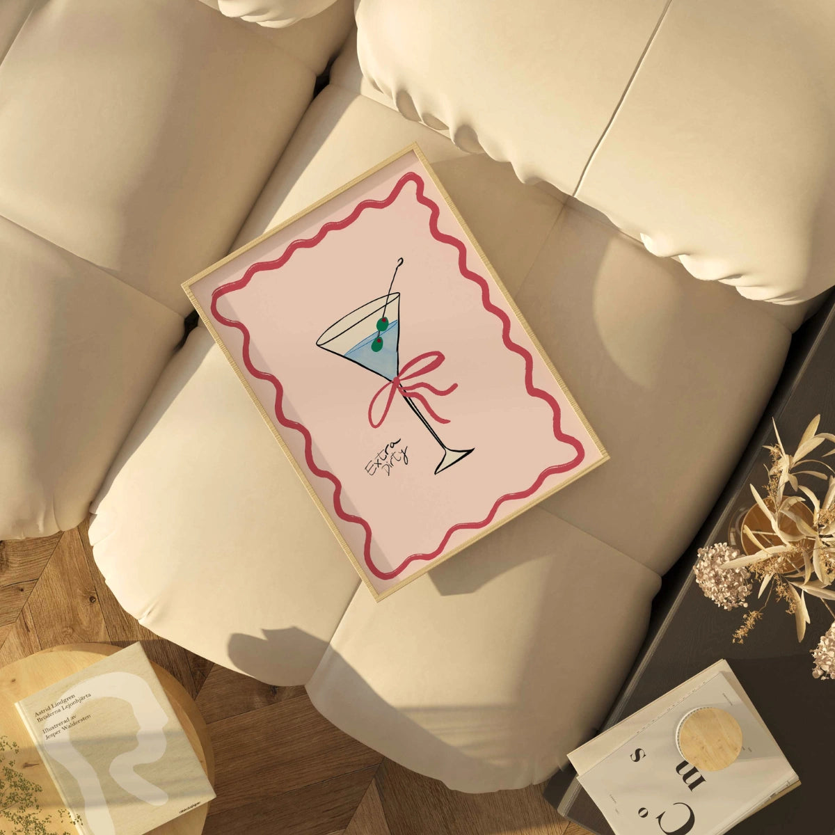 Martini Cocktail Wall Art – Drink Print