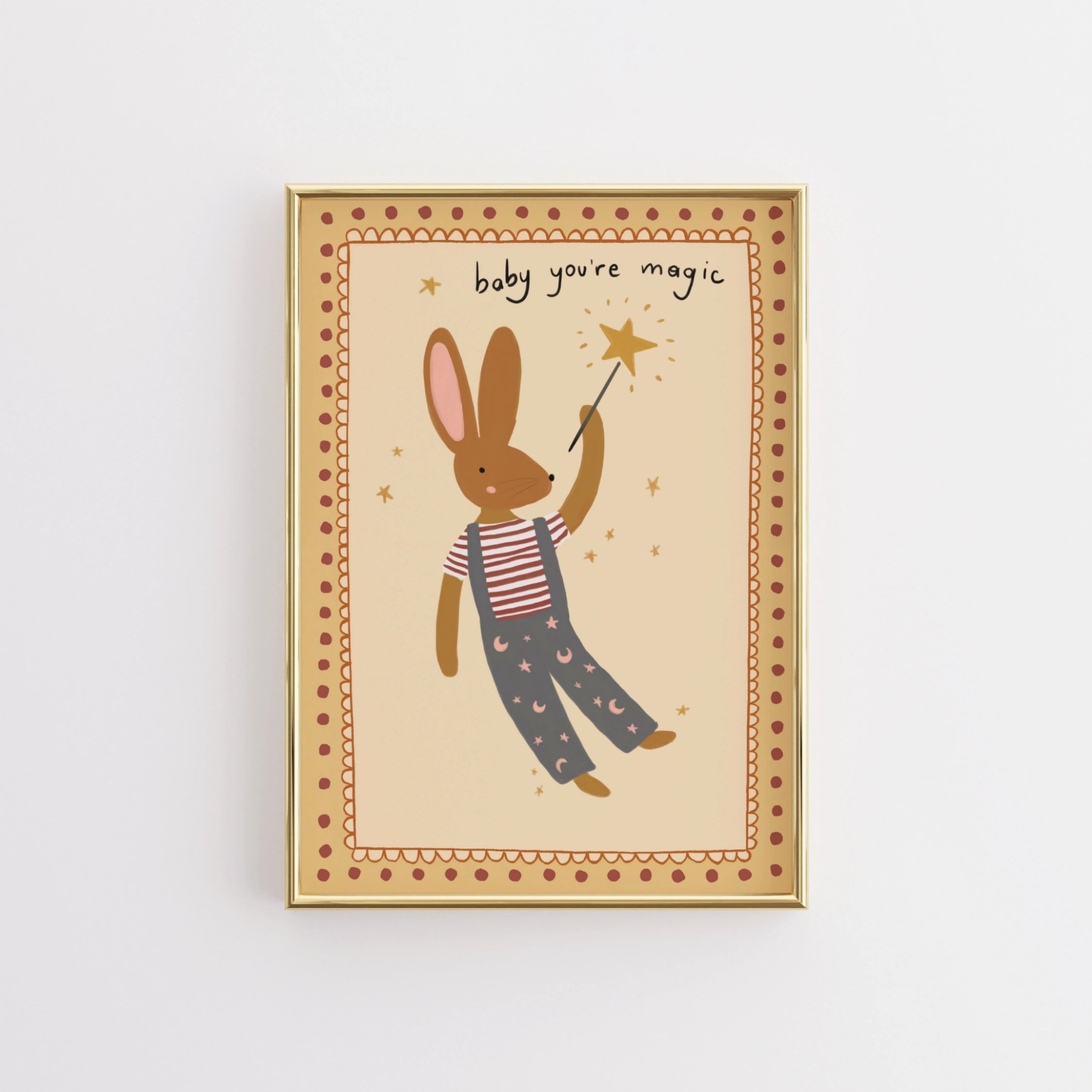 Bunny Nursery Print