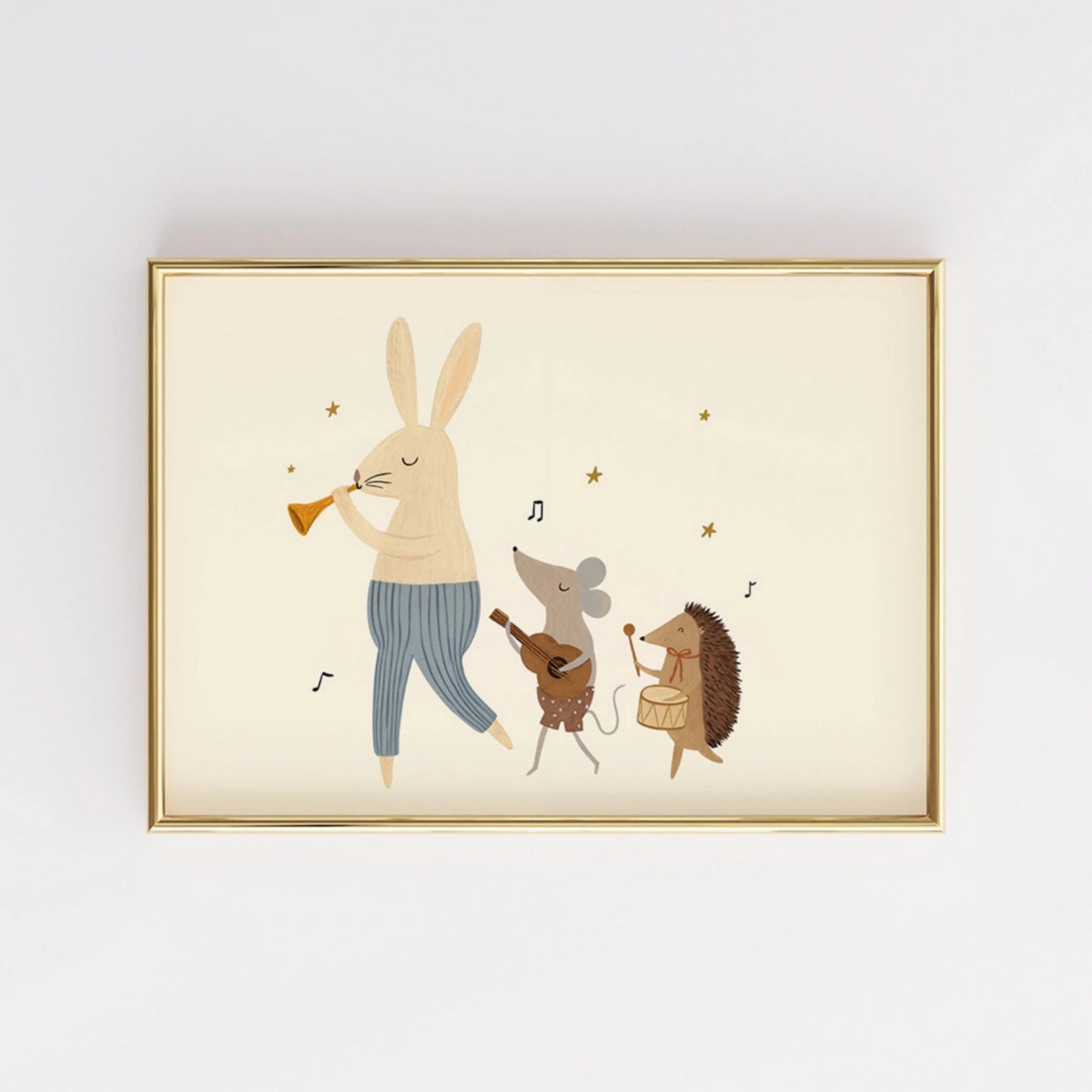 Retro Musical Nursery Decor