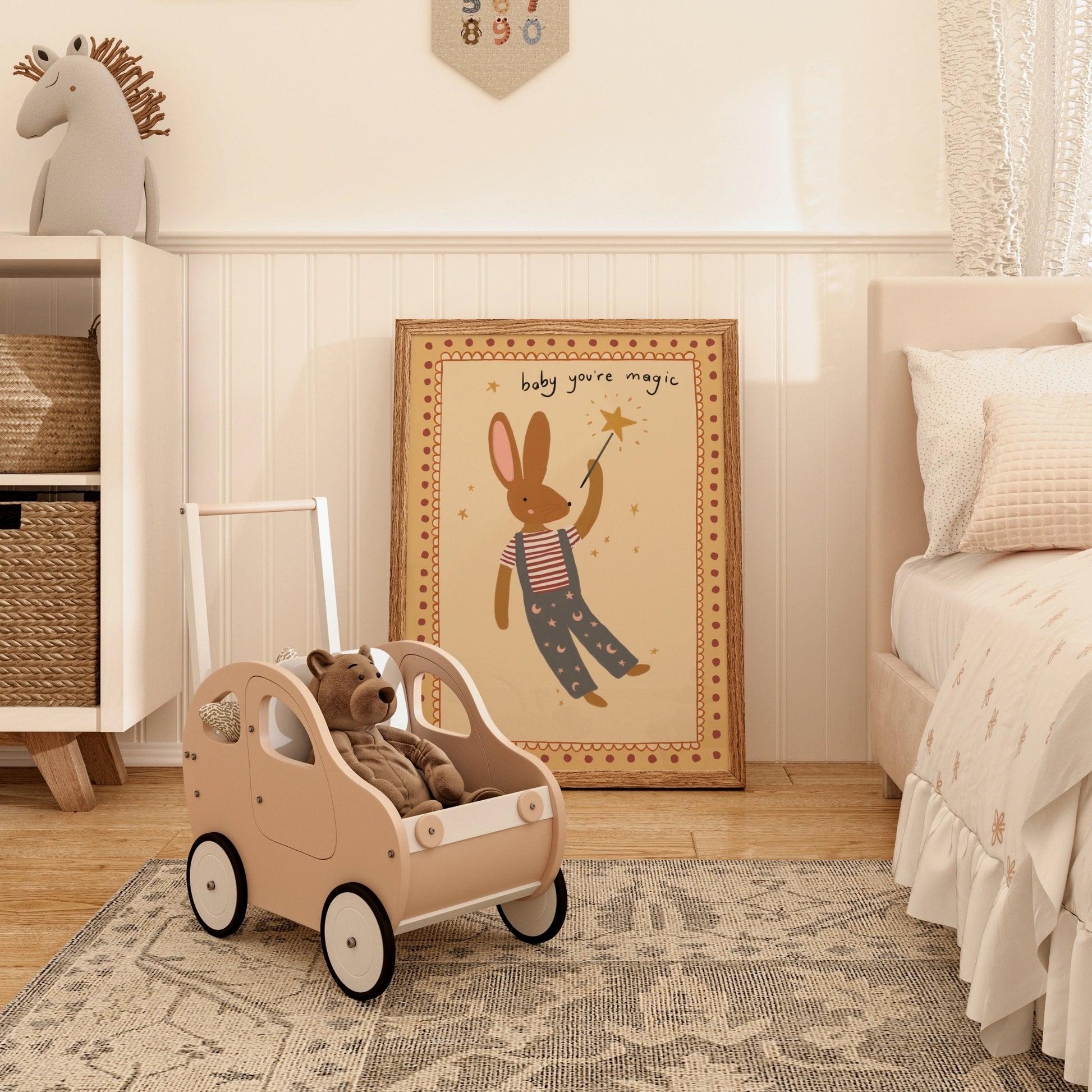 Bunny Nursery Print
