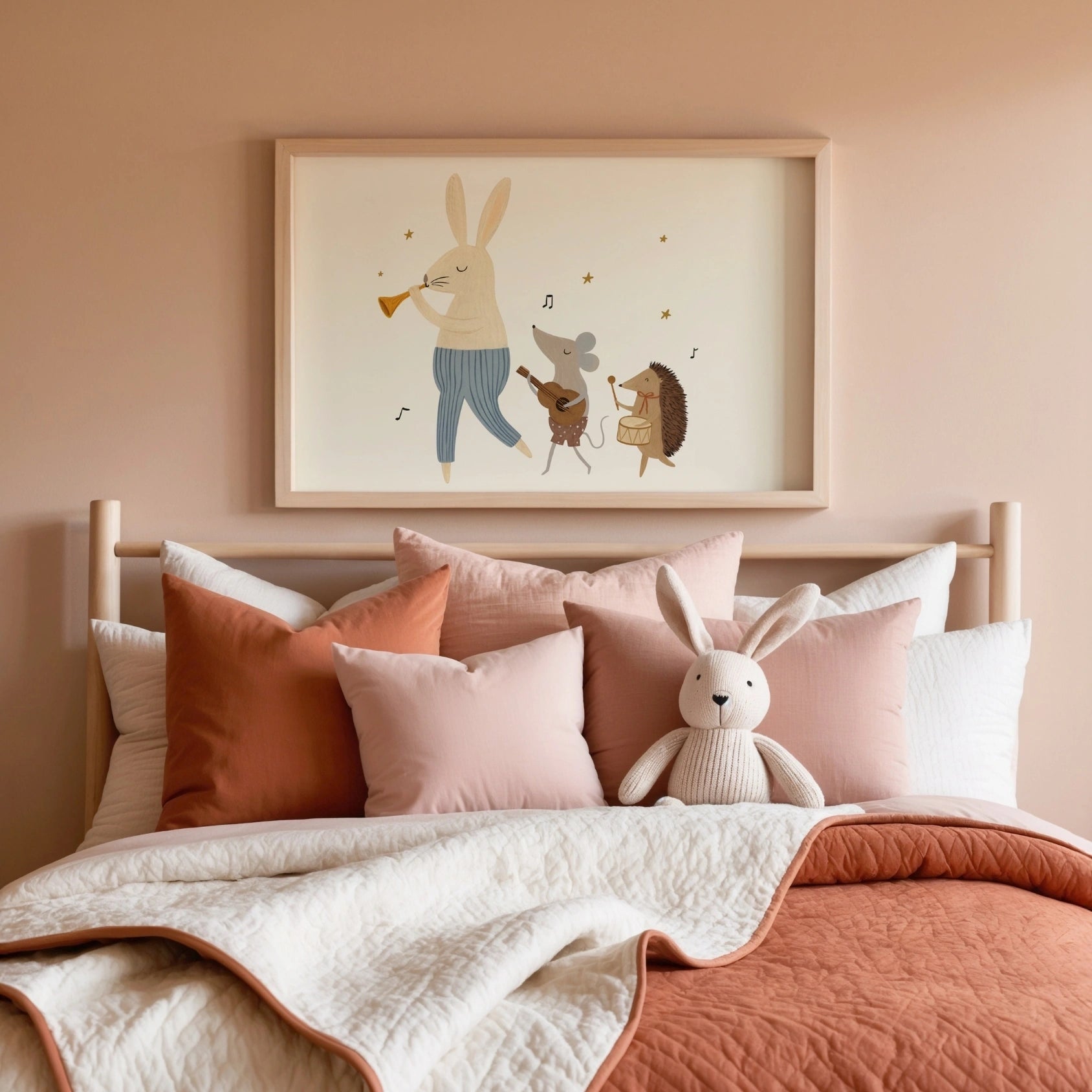 Retro Musical Nursery Decor