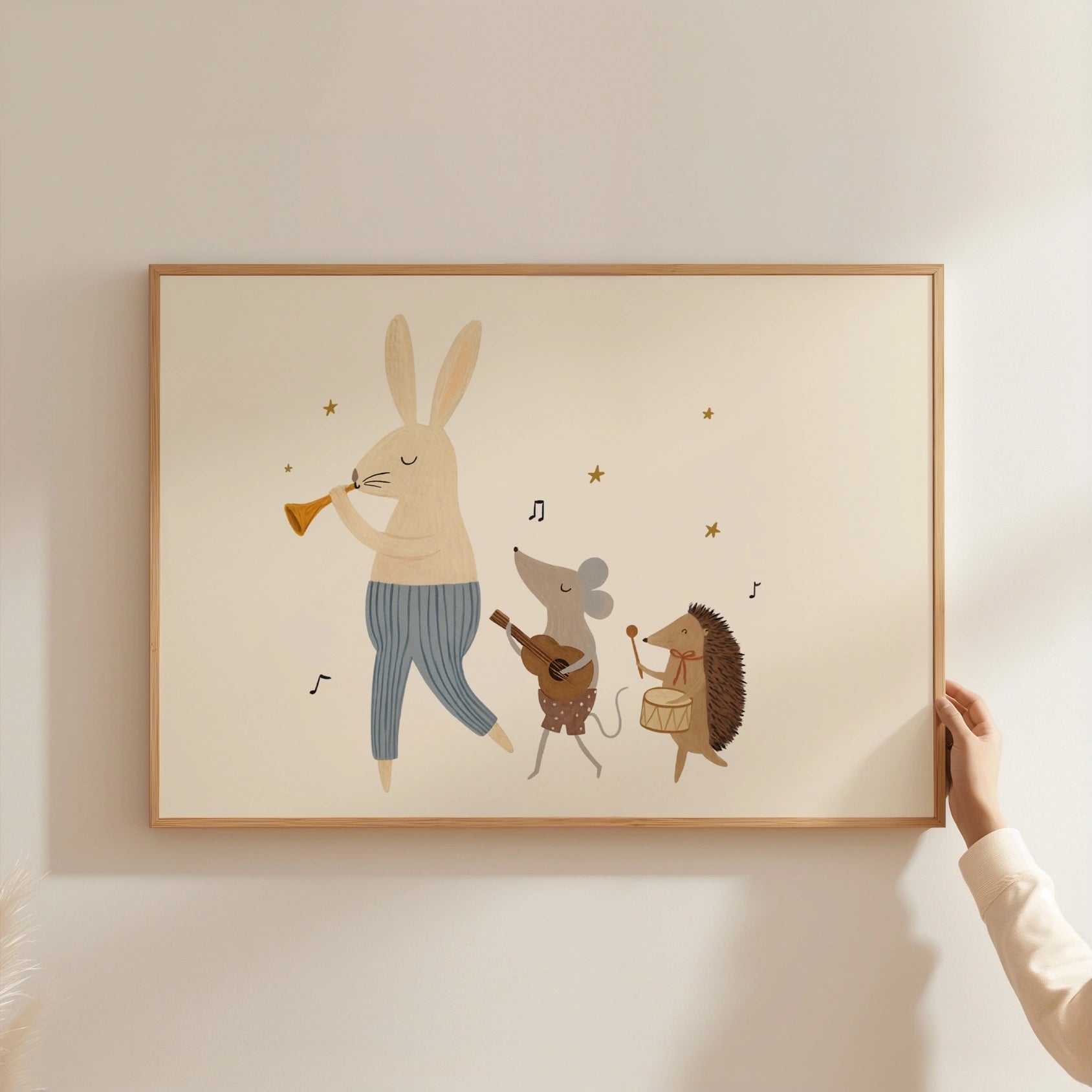 Retro Musical Nursery Decor