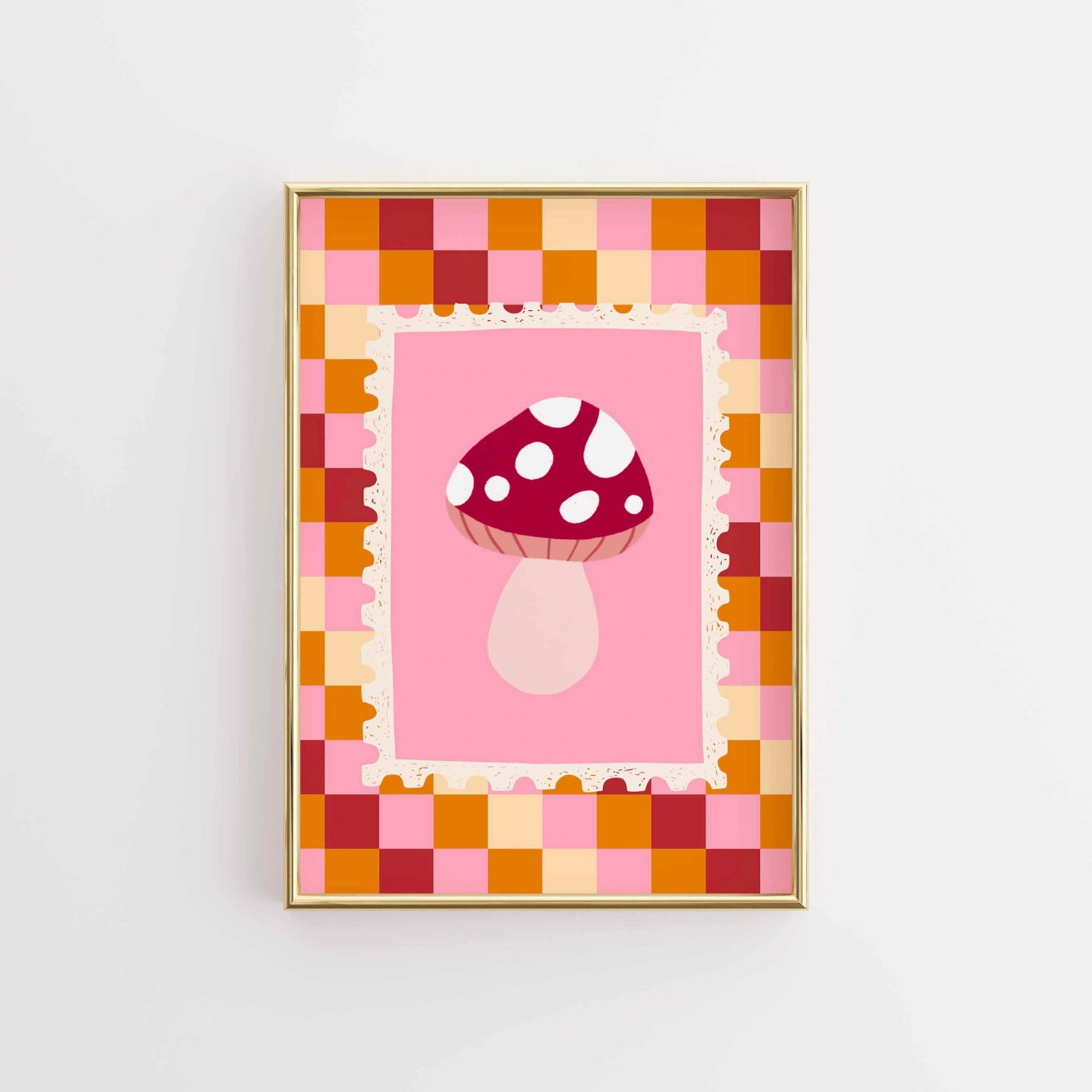 Mushroom Nursery Print