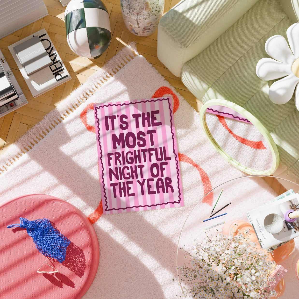 Frightful Night – Funny Halloween Print