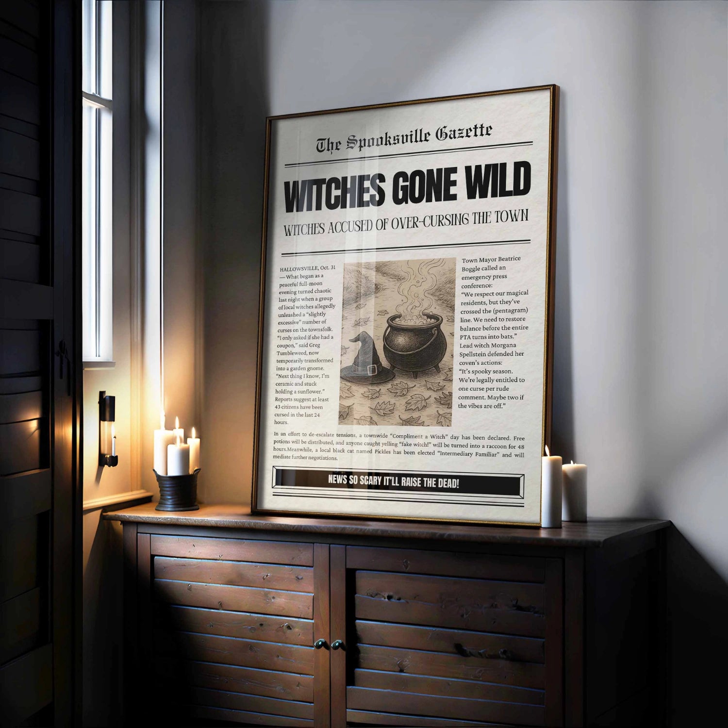 Witches Gone Wild Print – Funny Halloween