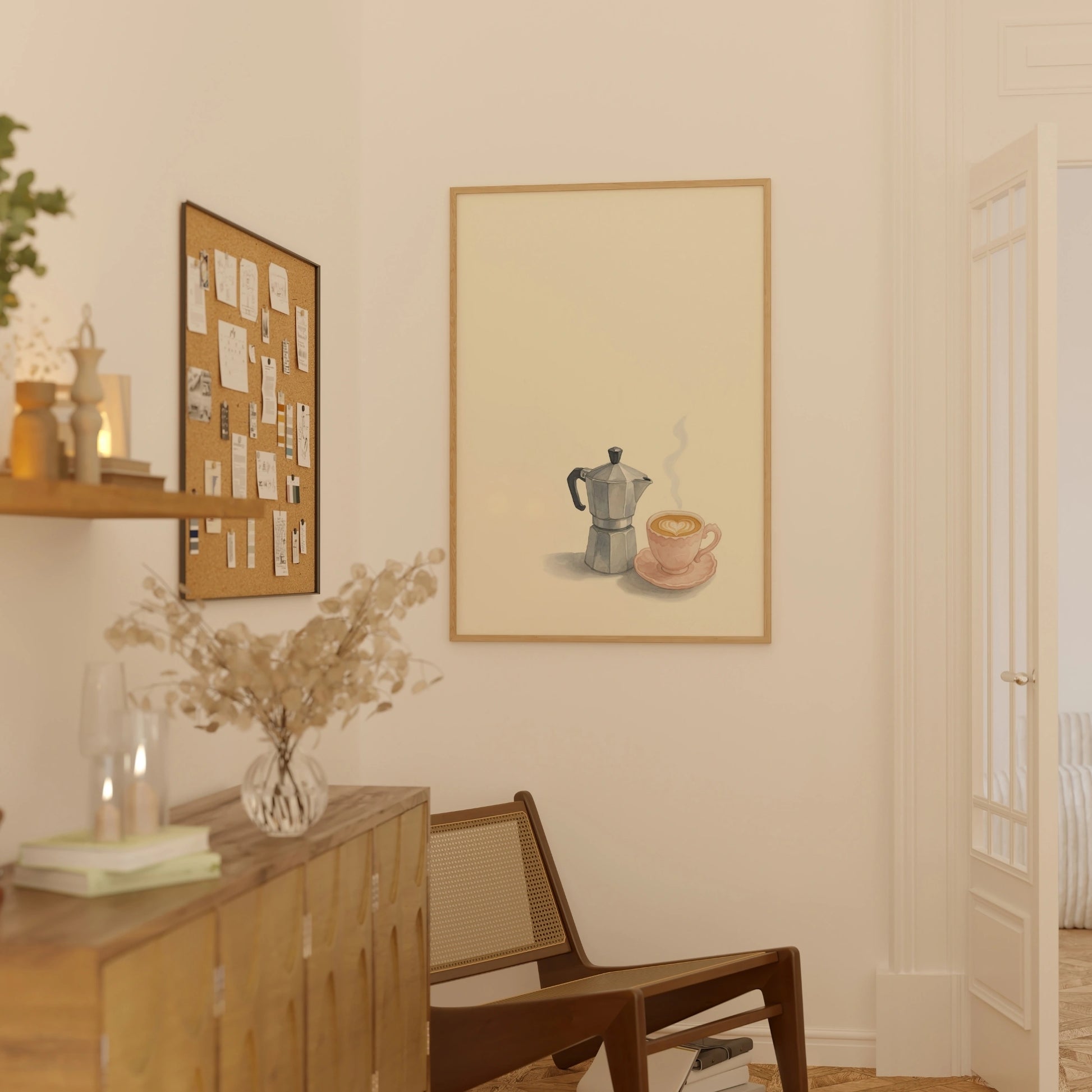 Minimal Retro Coffee Poster