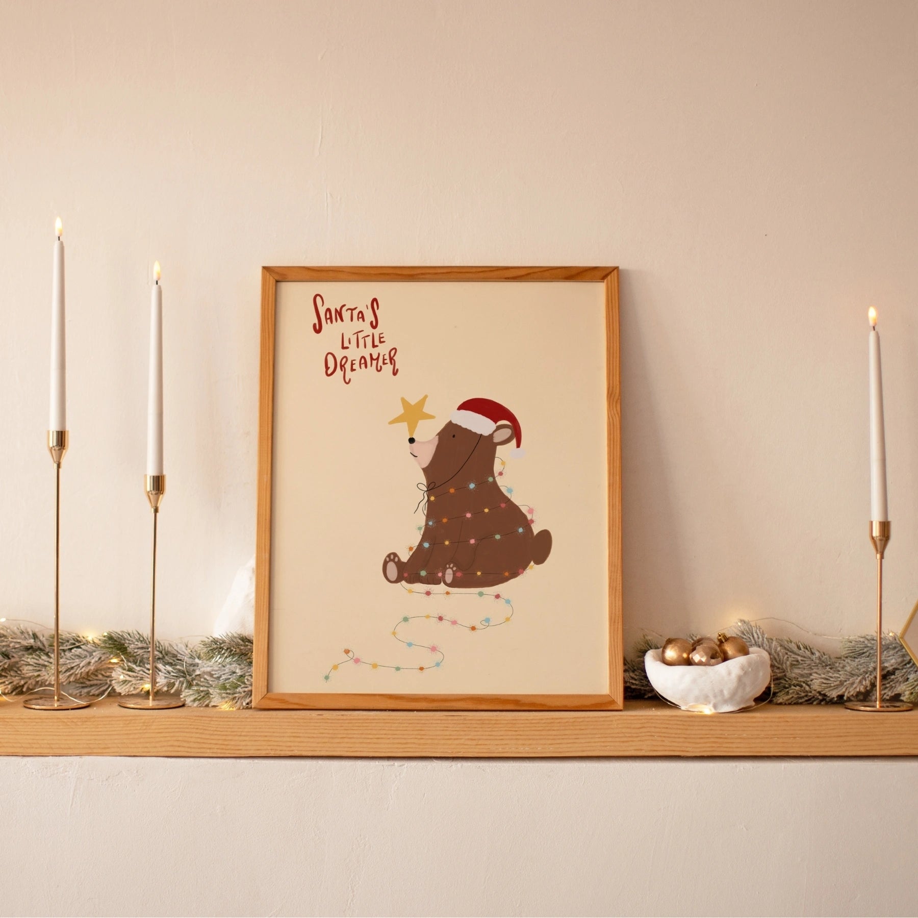 Santa’s Little Dreamer Bear