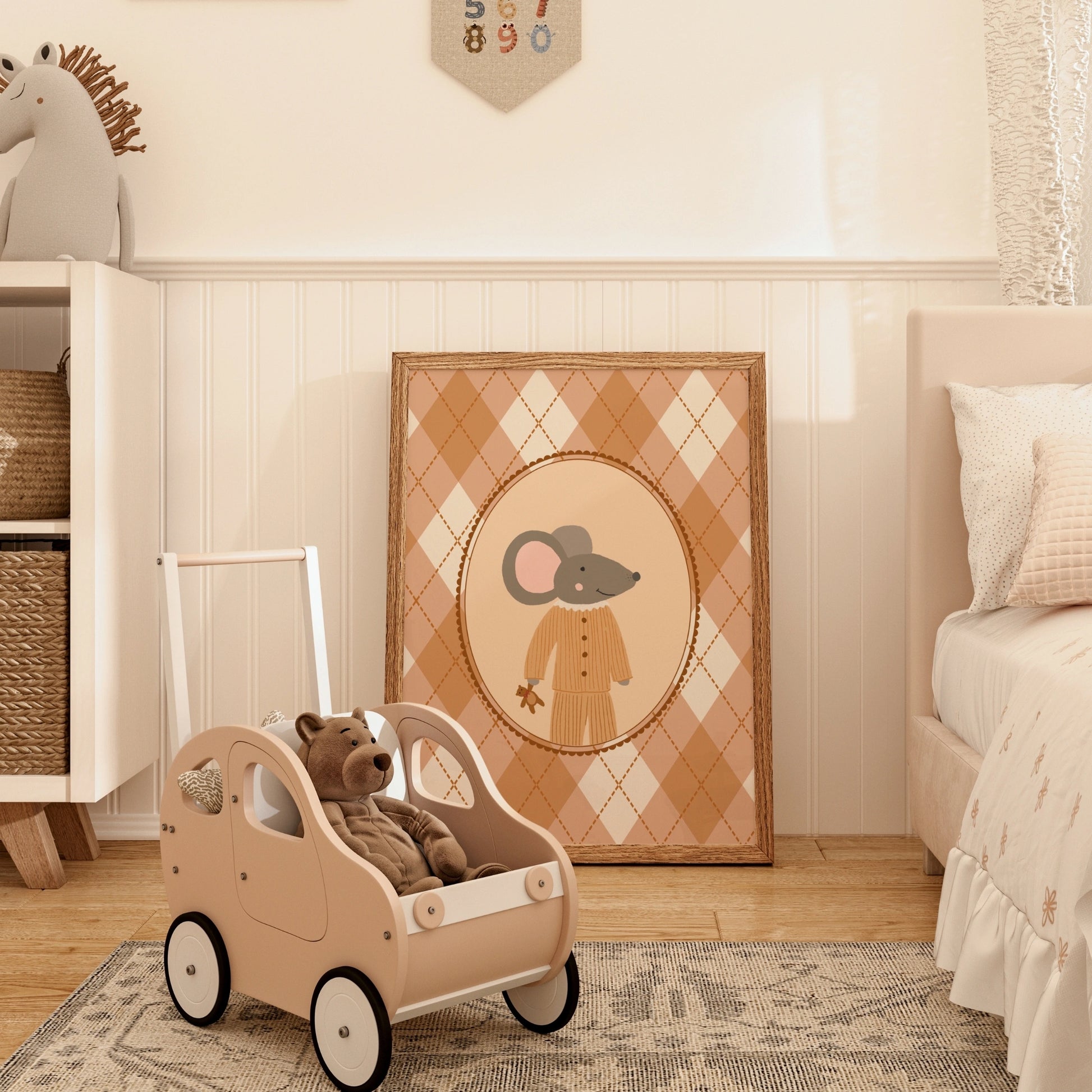 Retro Baby Room Decor