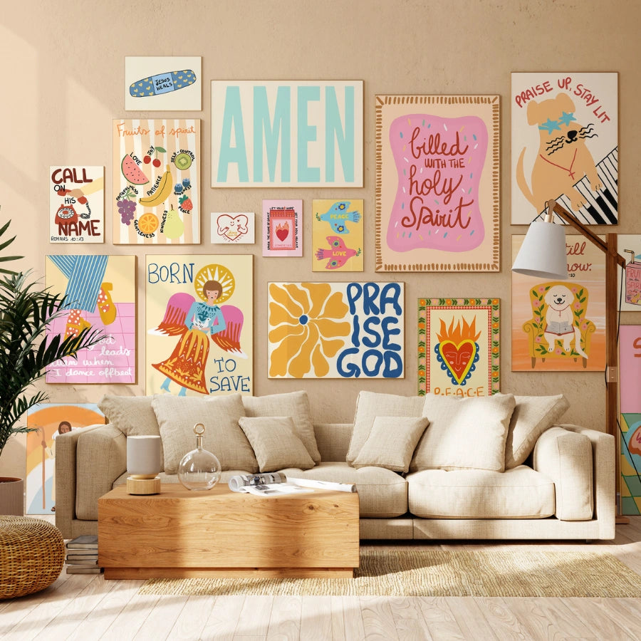 Handmade Whole Christian Decor, over 550 prints