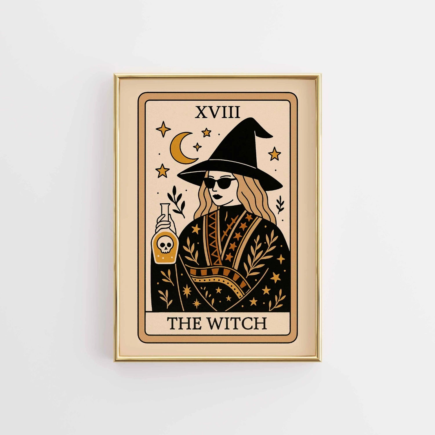 The Witch Tarot Print – Cool Halloween