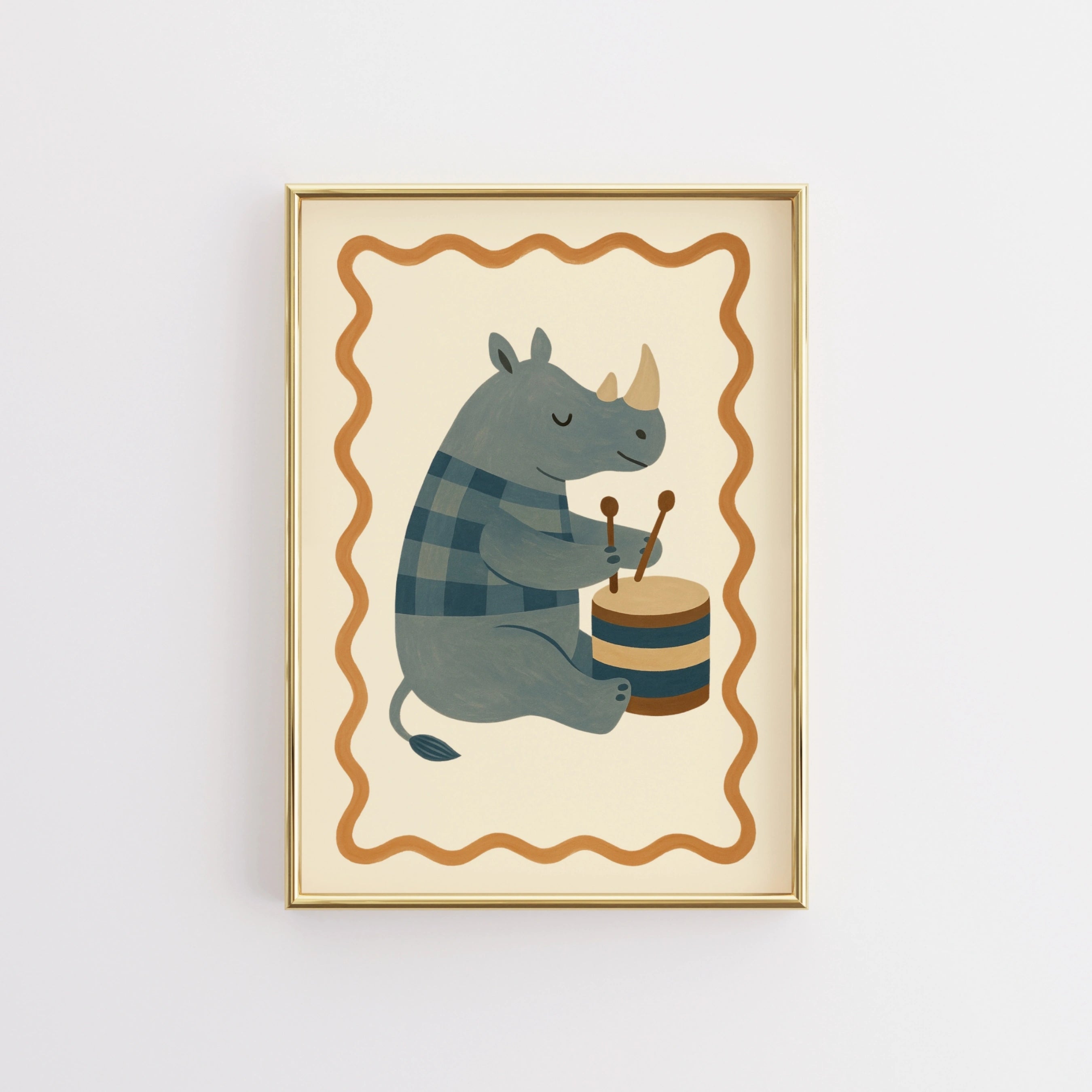 Vintage Jungle Poster