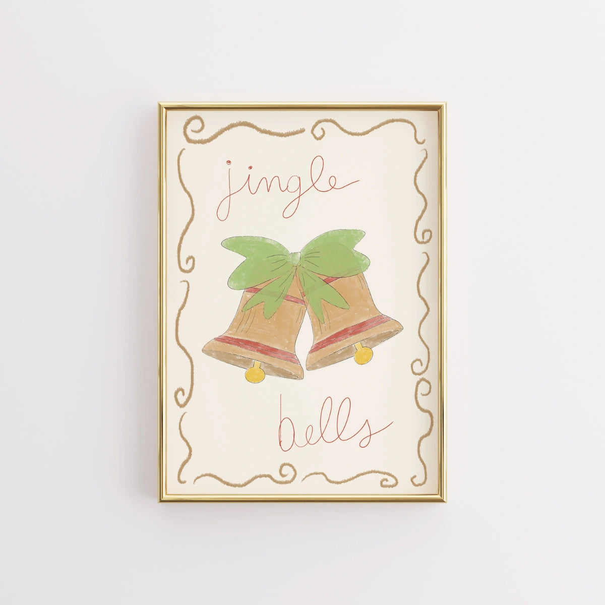 Jingle Bells Christmas Print