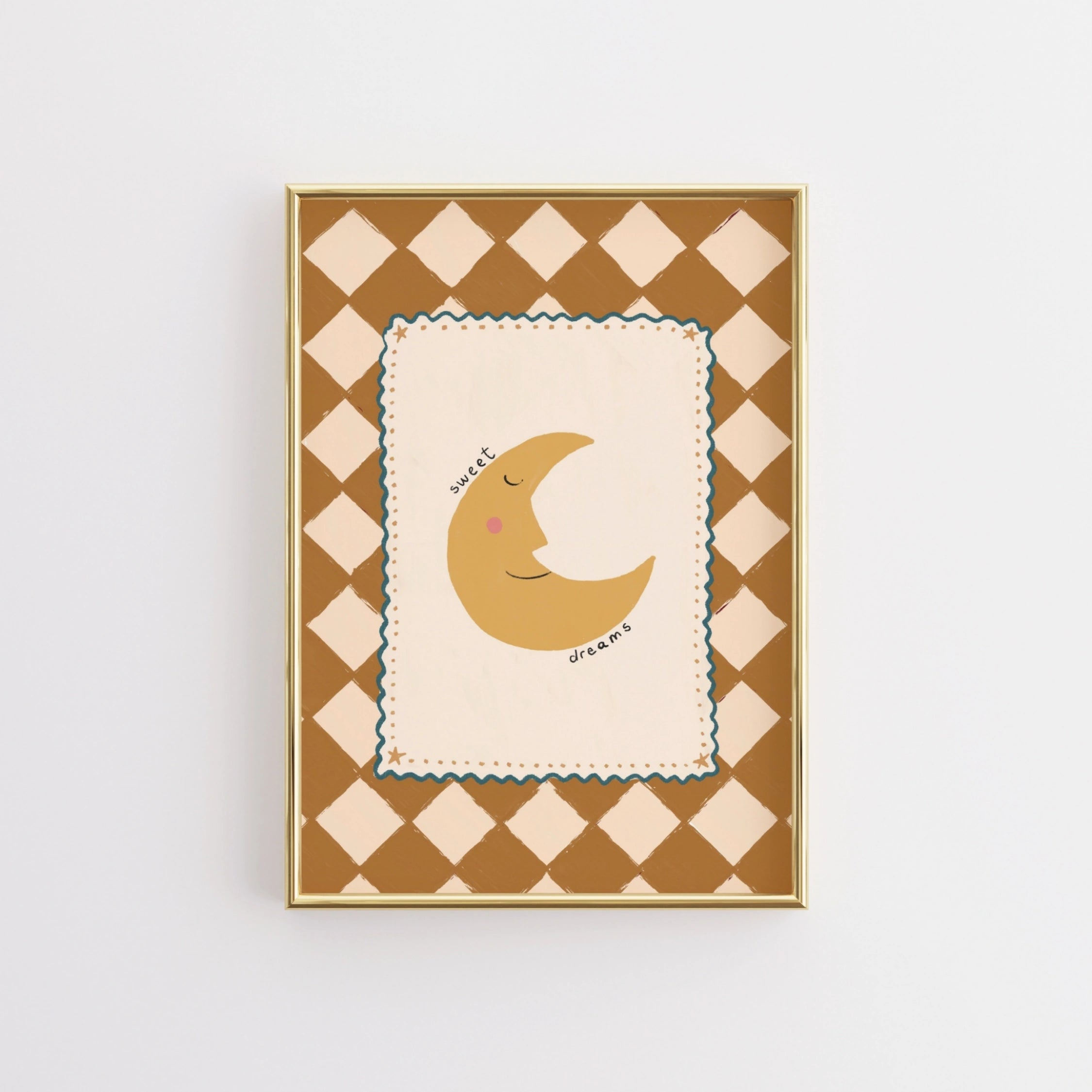 Sweet Dreams Moon Print