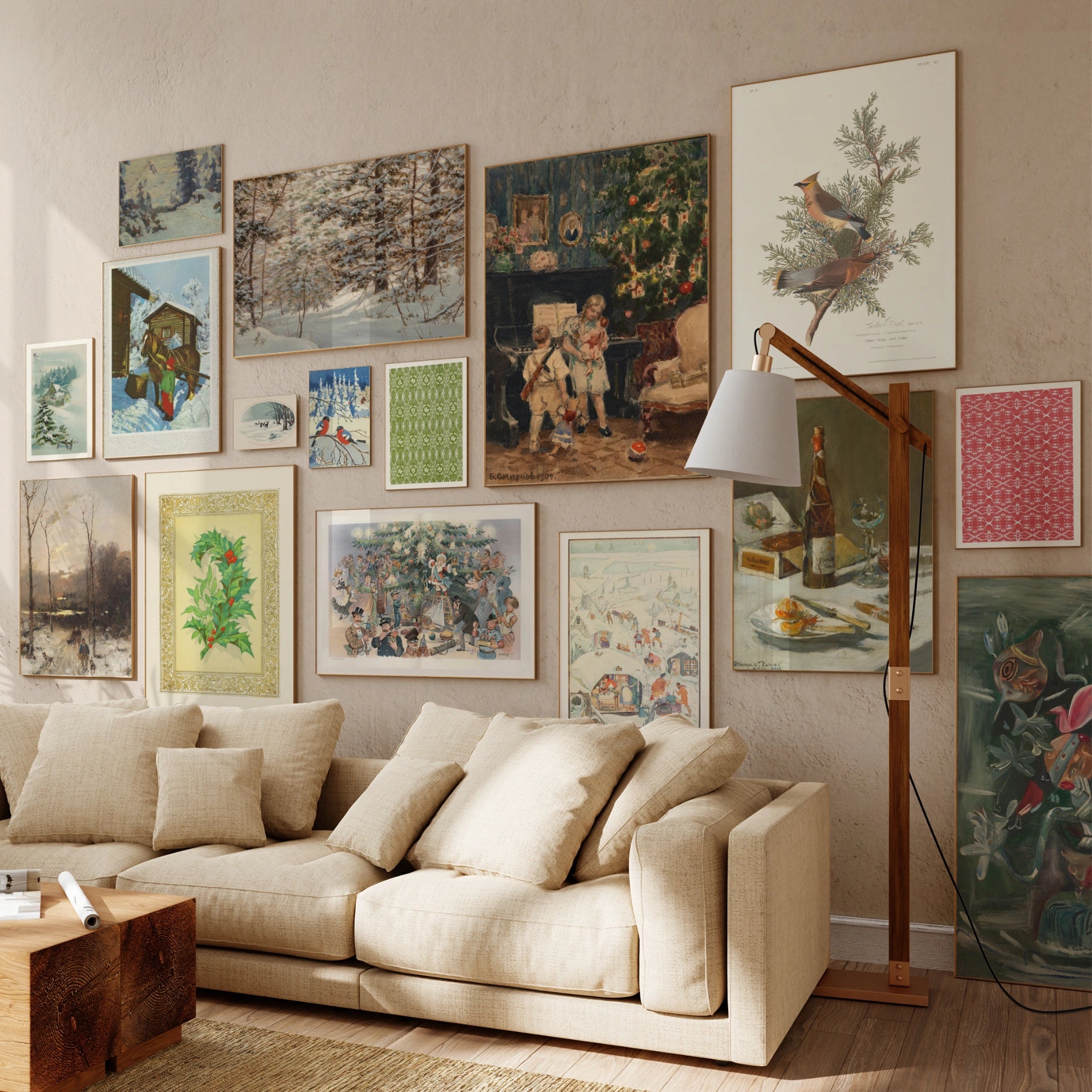 Vintage Christmas & Winter, over 300 prints