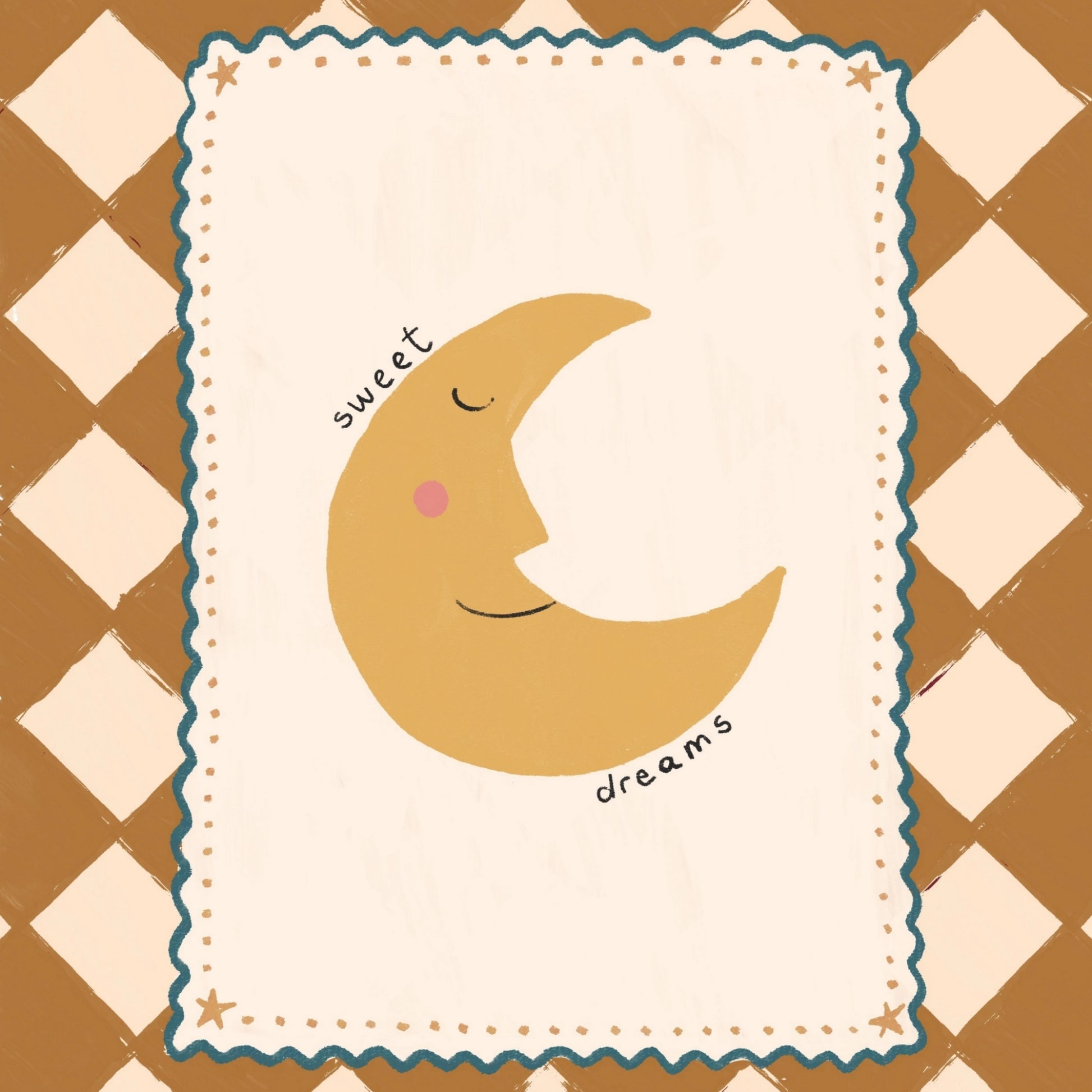 Sweet Dreams Moon Print