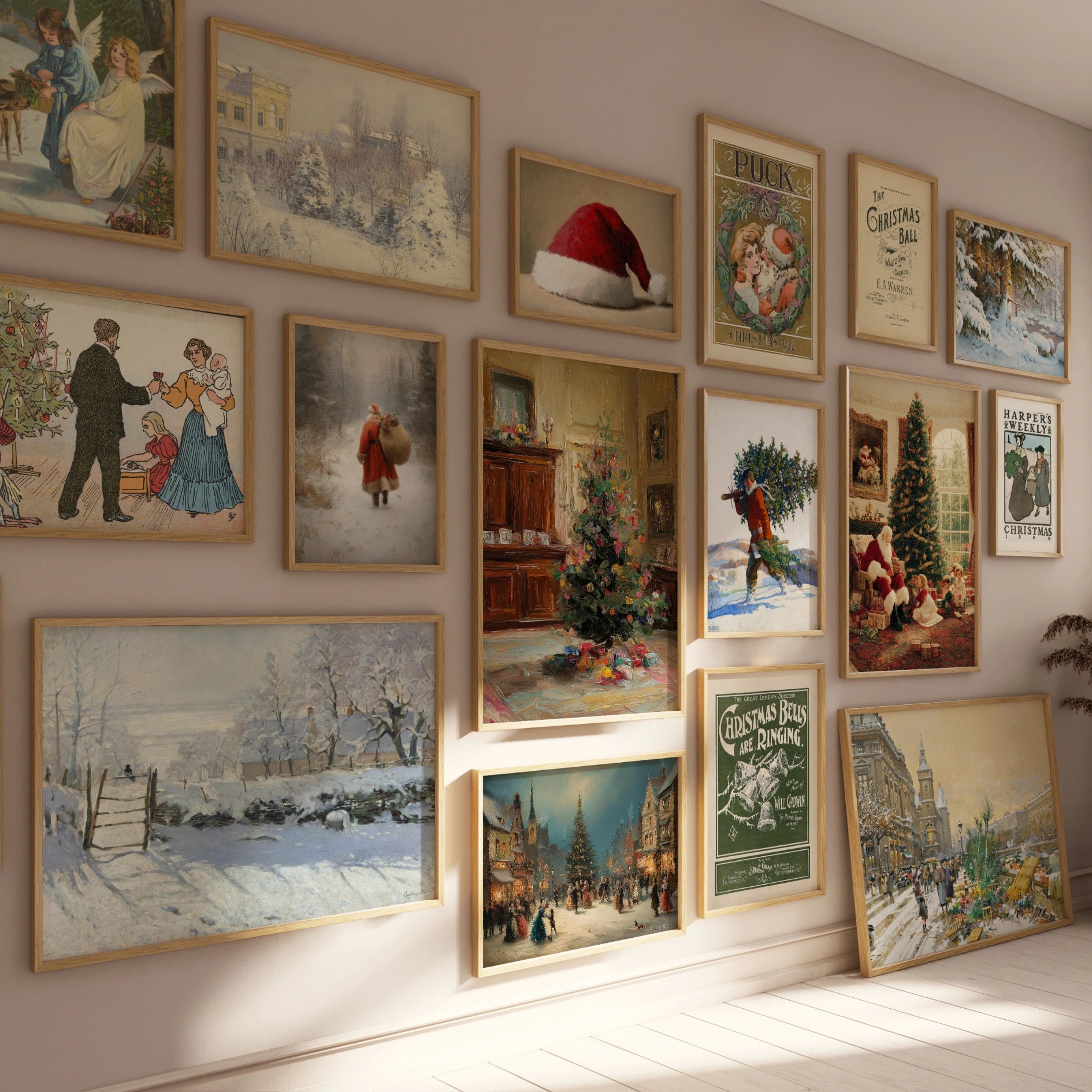 Vintage Christmas & Winter, over 300 prints