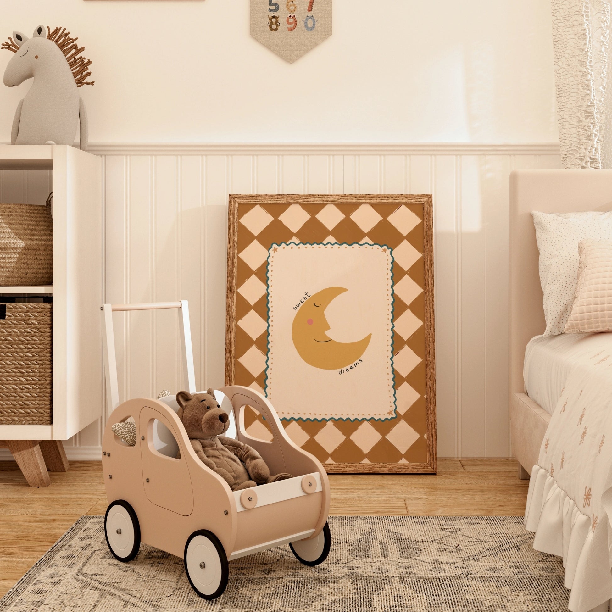 Sweet Dreams Moon Print