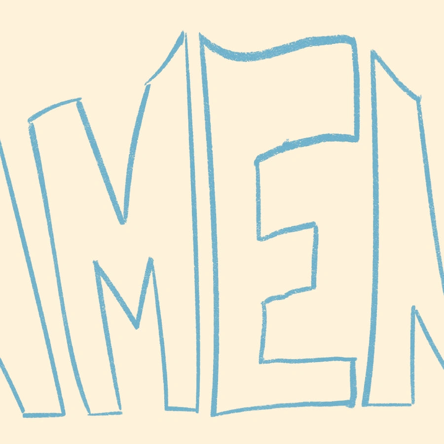 Amen Wall Art – Minimalist Christian Print