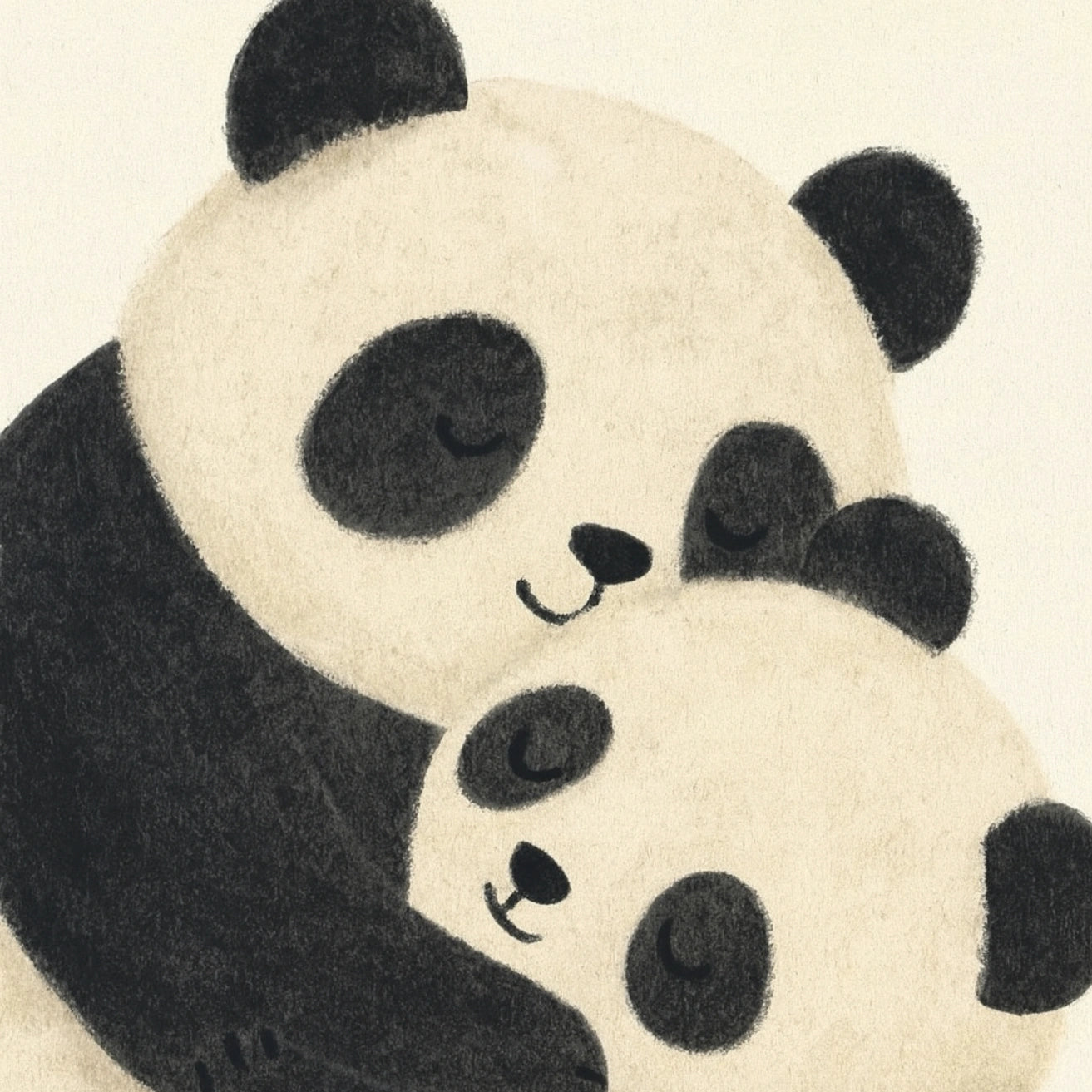 Panda Nursery Print