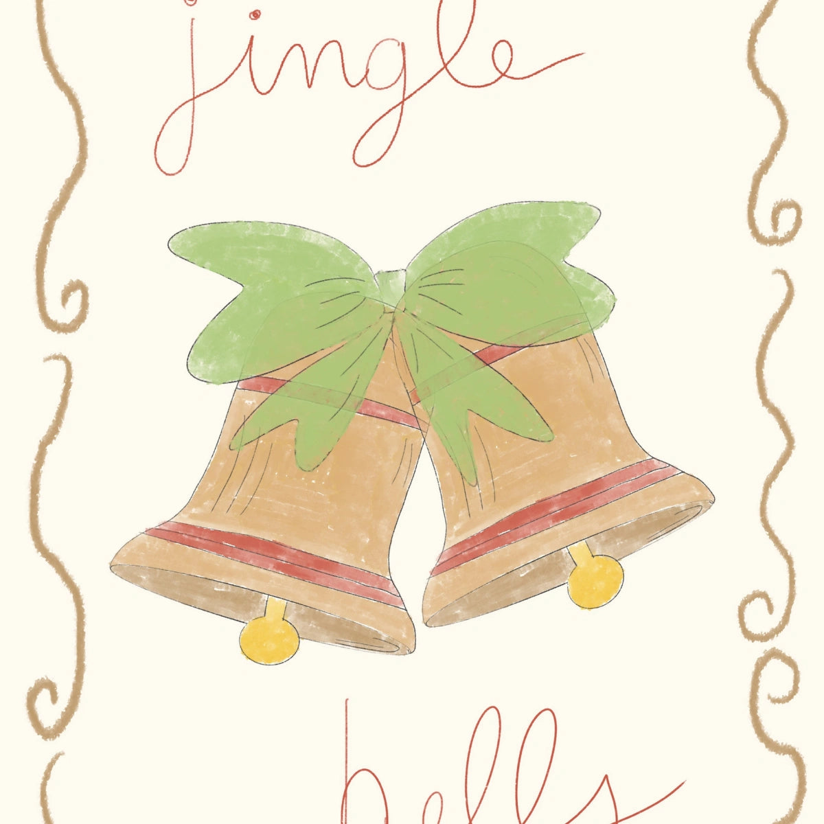 Jingle Bells Christmas Print