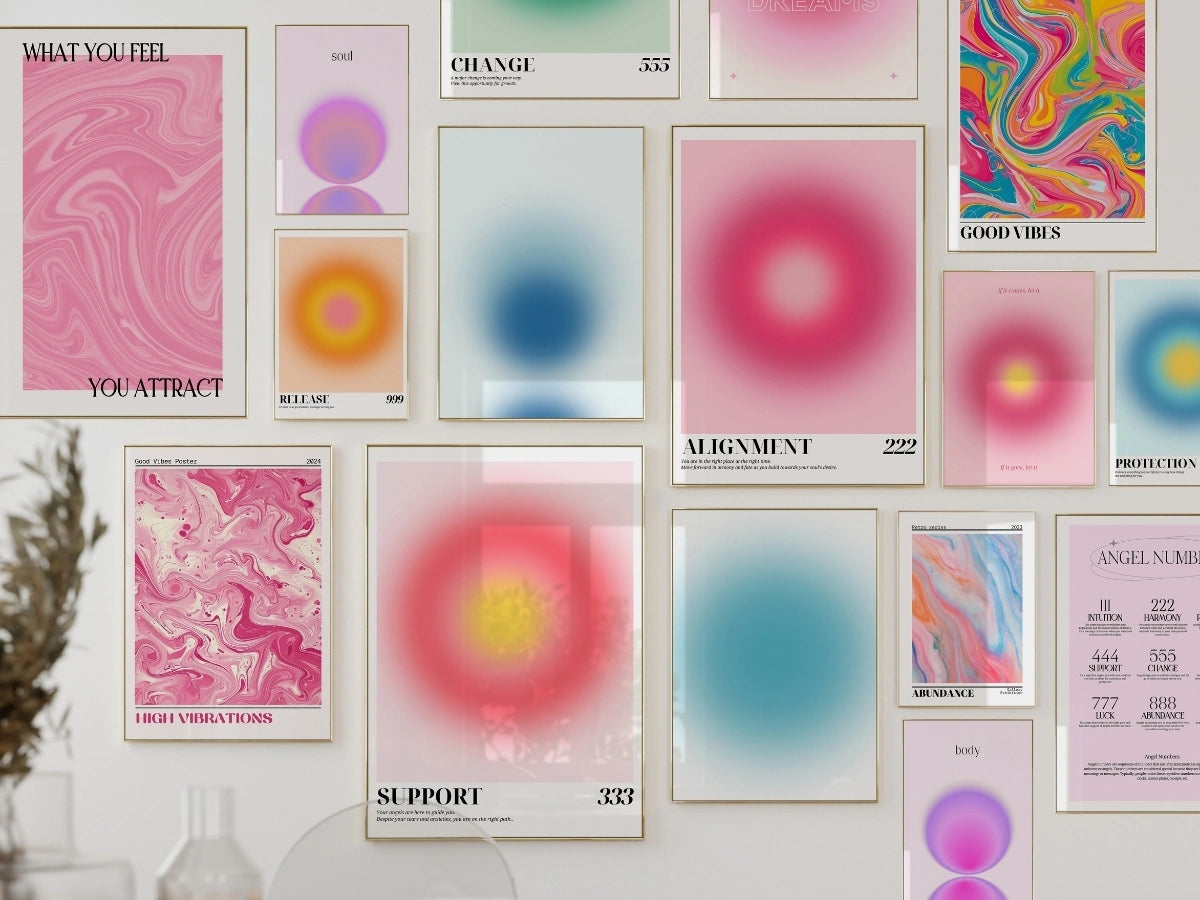 Vibrant Aura, over 200 prints