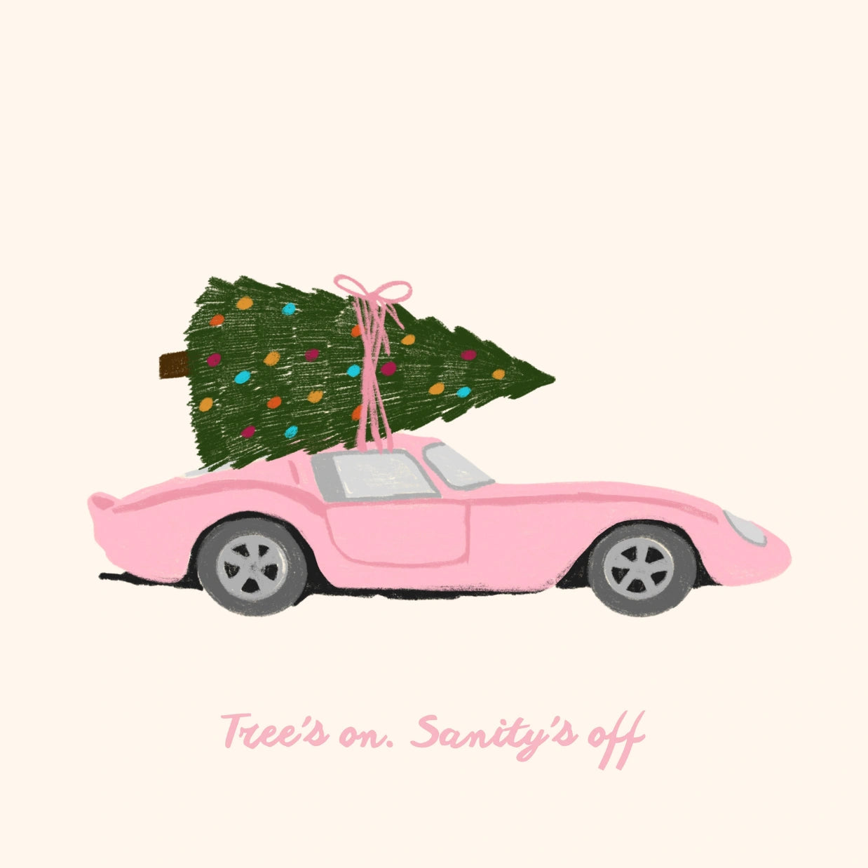 Minimalist Holiday Calendar Poster