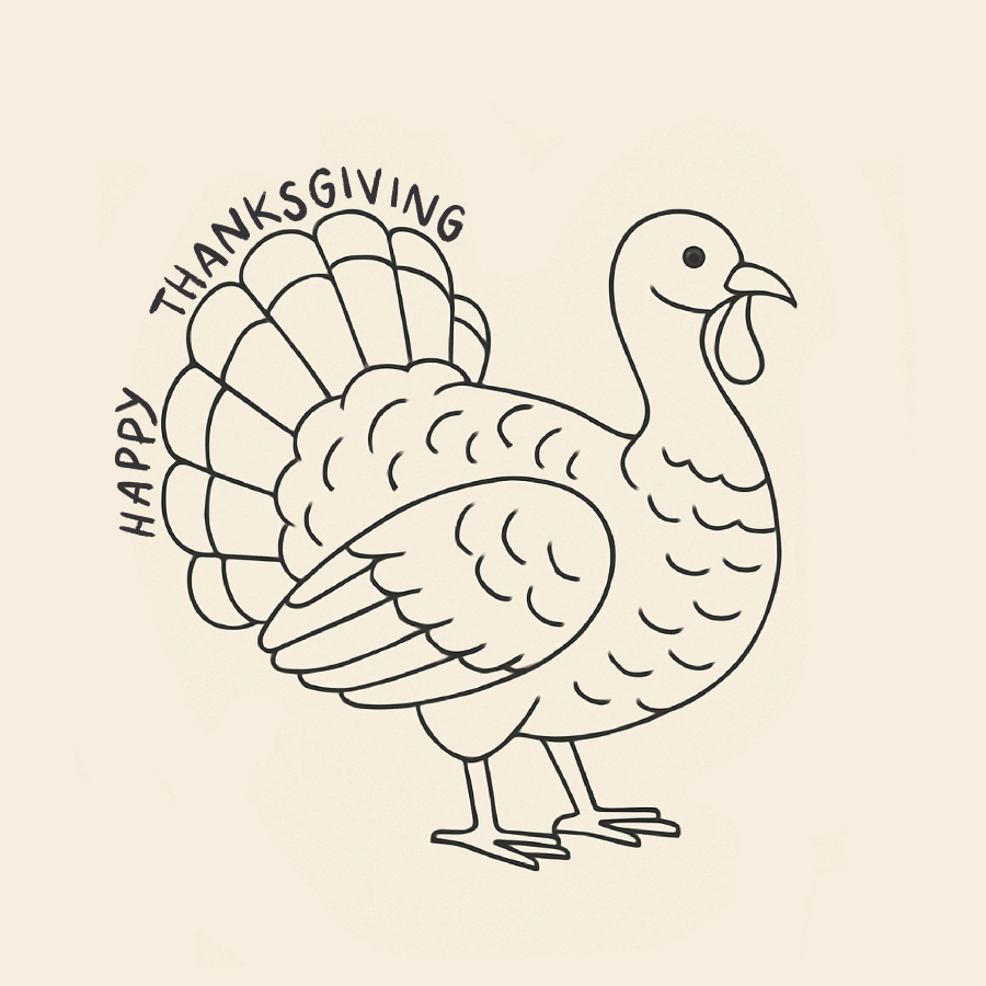 Thanksgiving Turkey Wall Art – Fall Harvest Decor