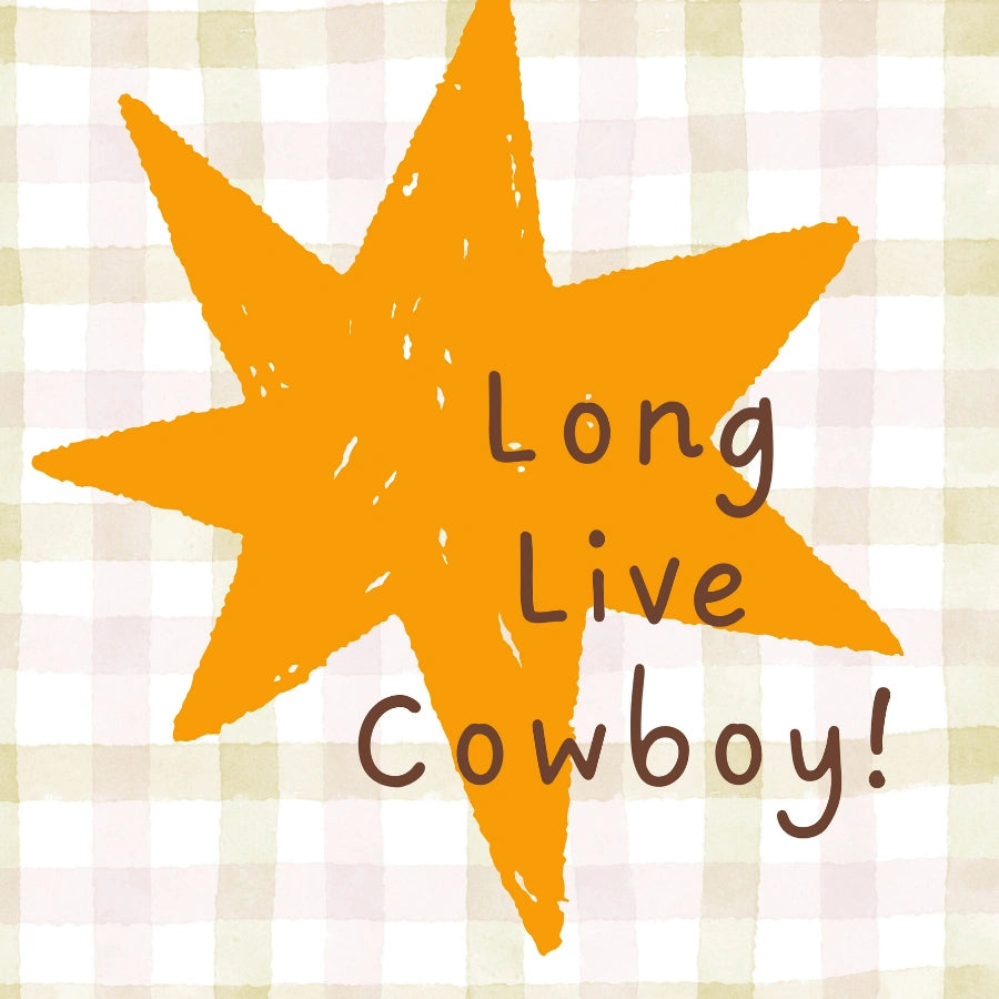 Long Live Cowboy Nursery Print - Western Kids Wall Art