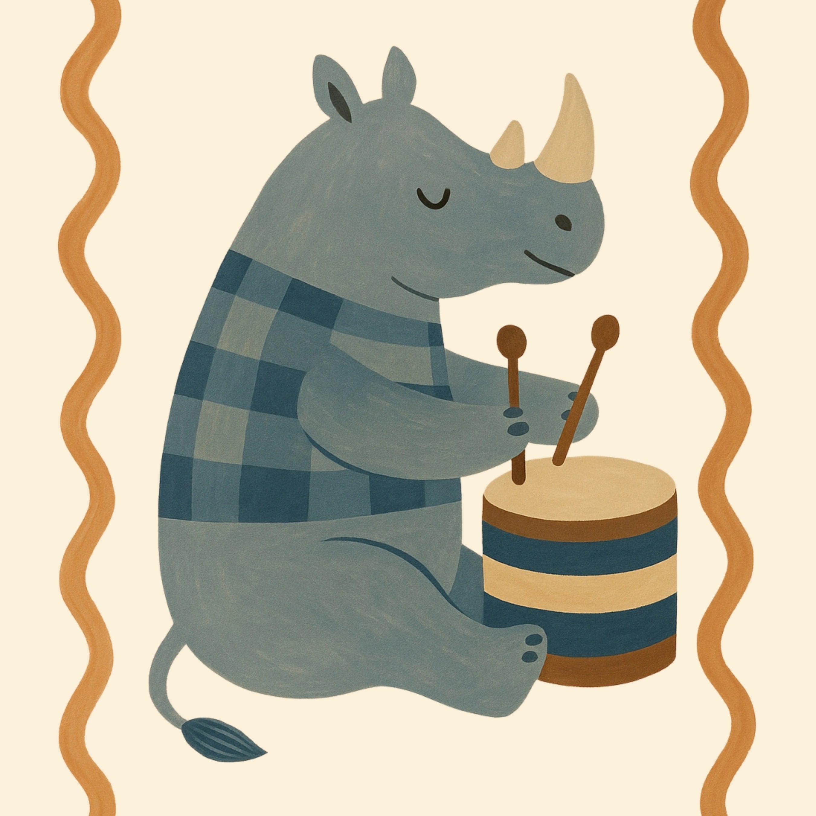 Vintage Jungle Poster