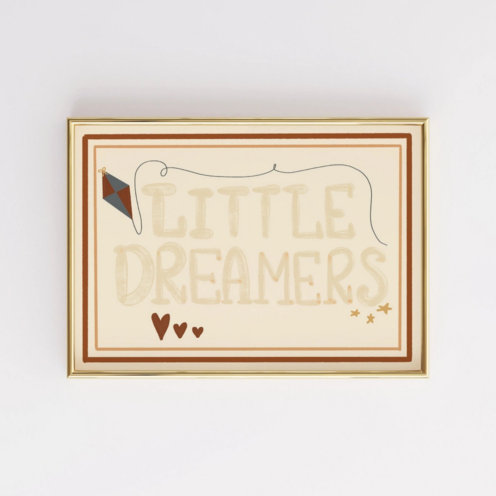 Little Dreamers Nursery Print
