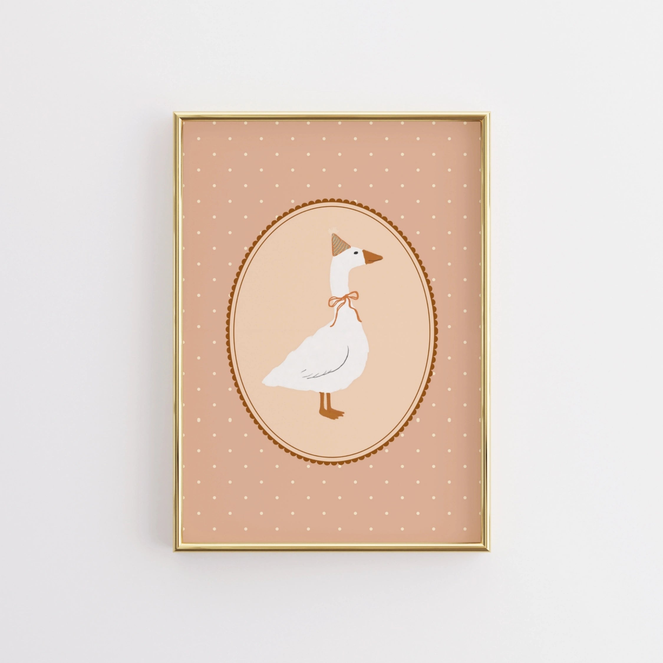 Goose Nursery Print