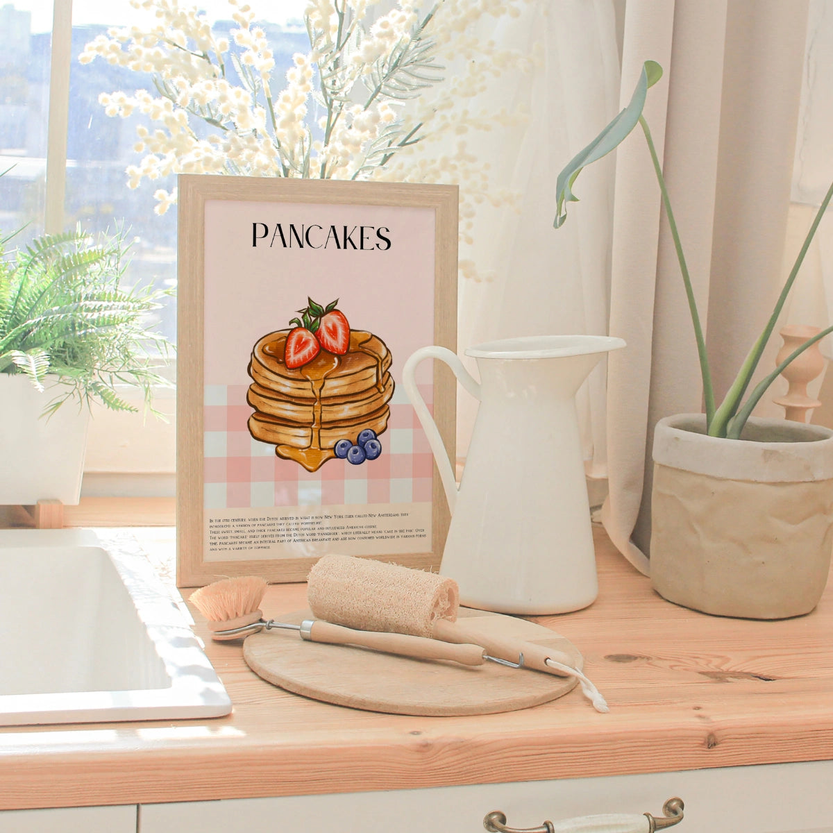 Pancake Breakfast Wall Art – Kitchen Print