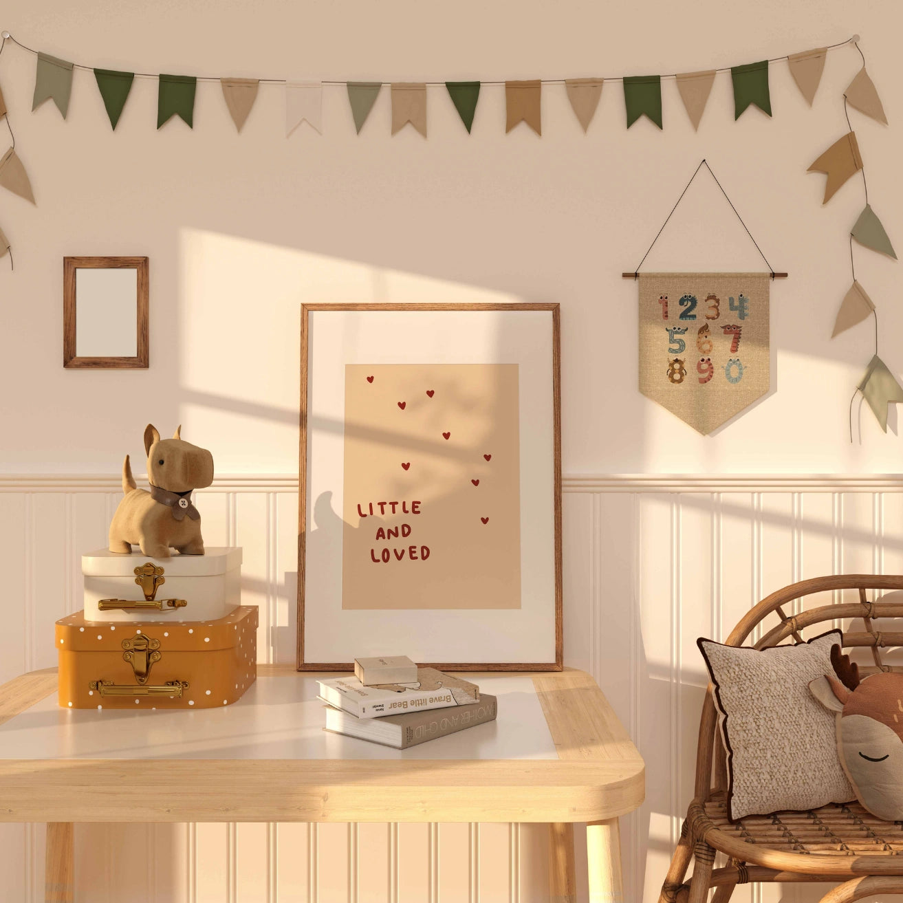 Little and Loved Nursery Print