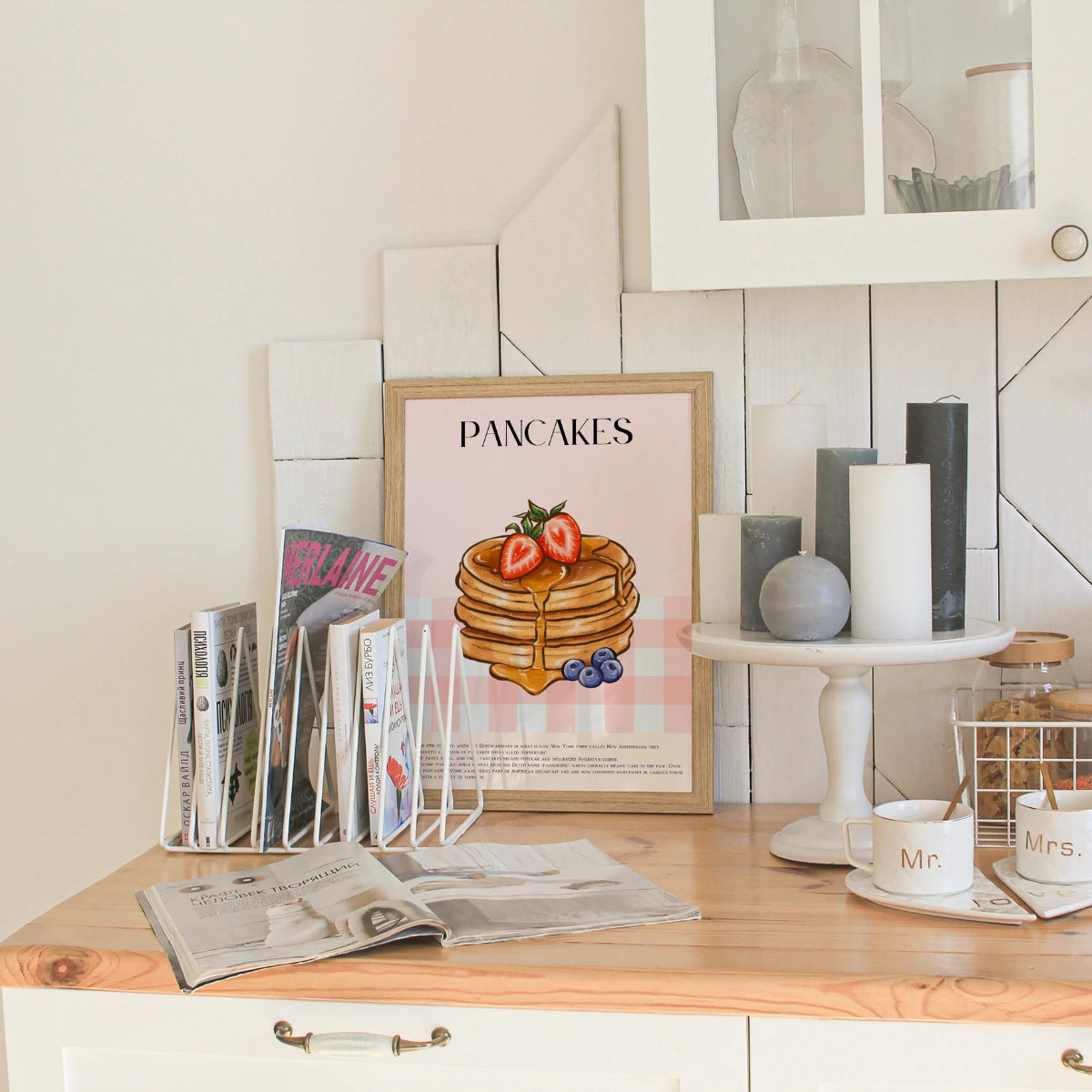 Pancake Breakfast Wall Art – Kitchen Print