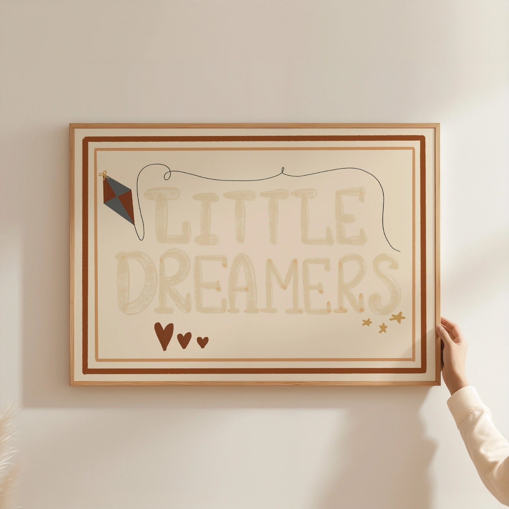 Little Dreamers Nursery Print