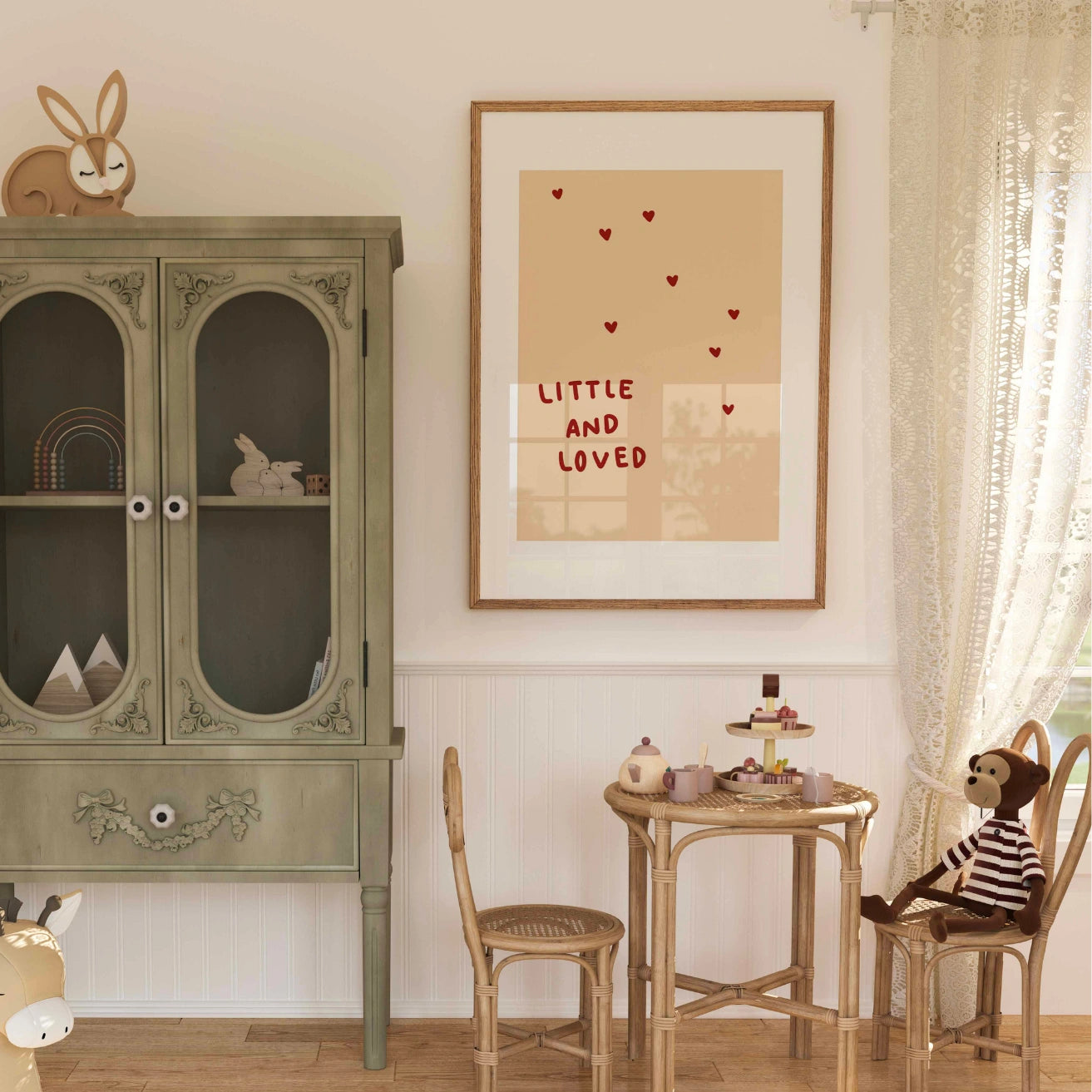 Little and Loved Nursery Print