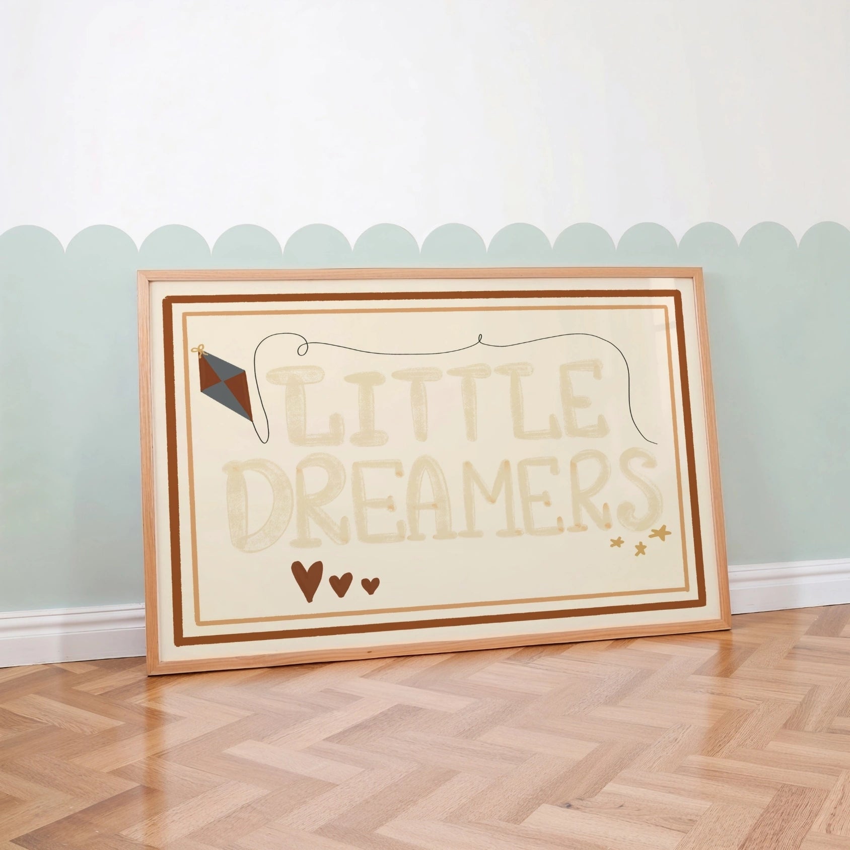 Little Dreamers Nursery Print