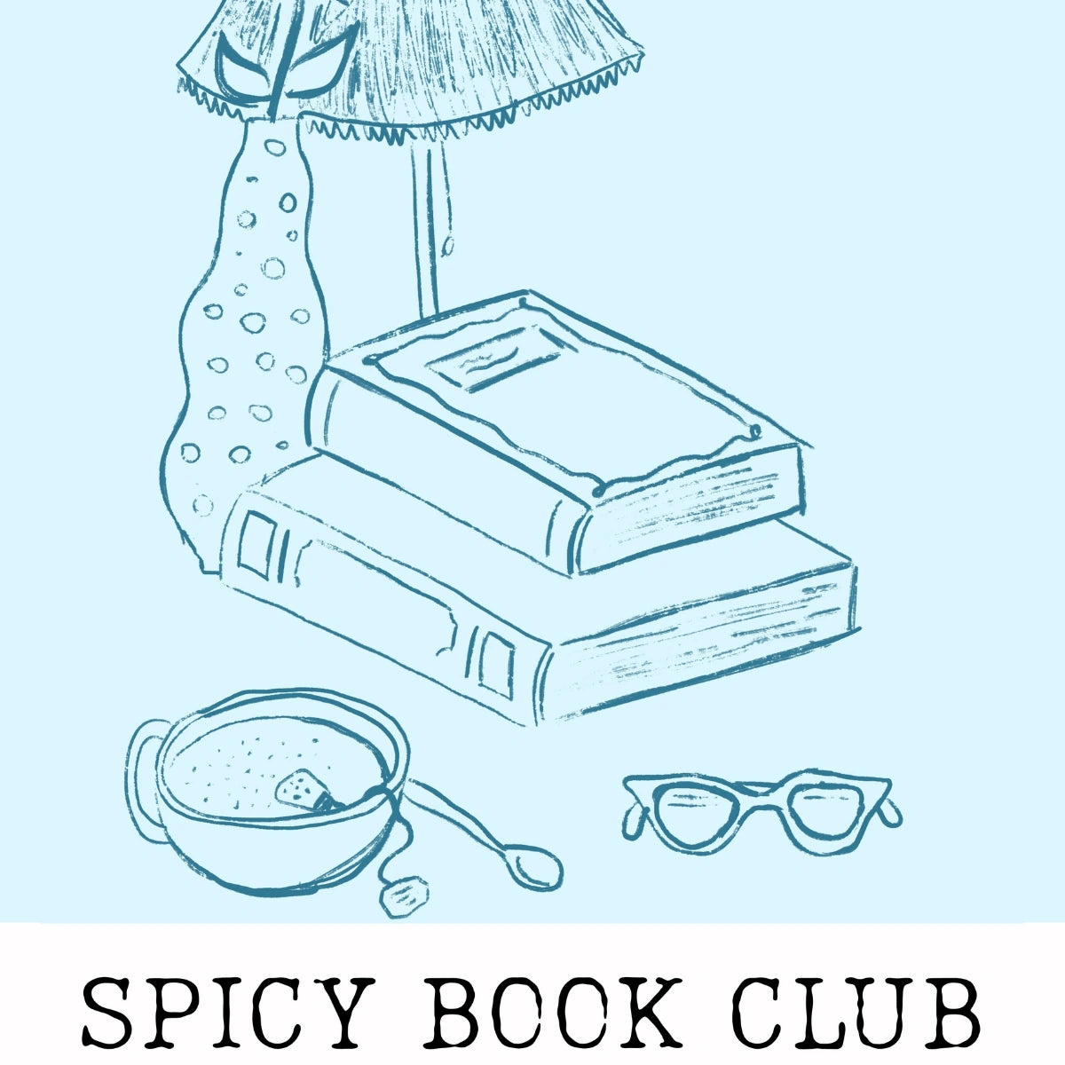 Spicy Book Club Wall Art – Steamy Romance Print