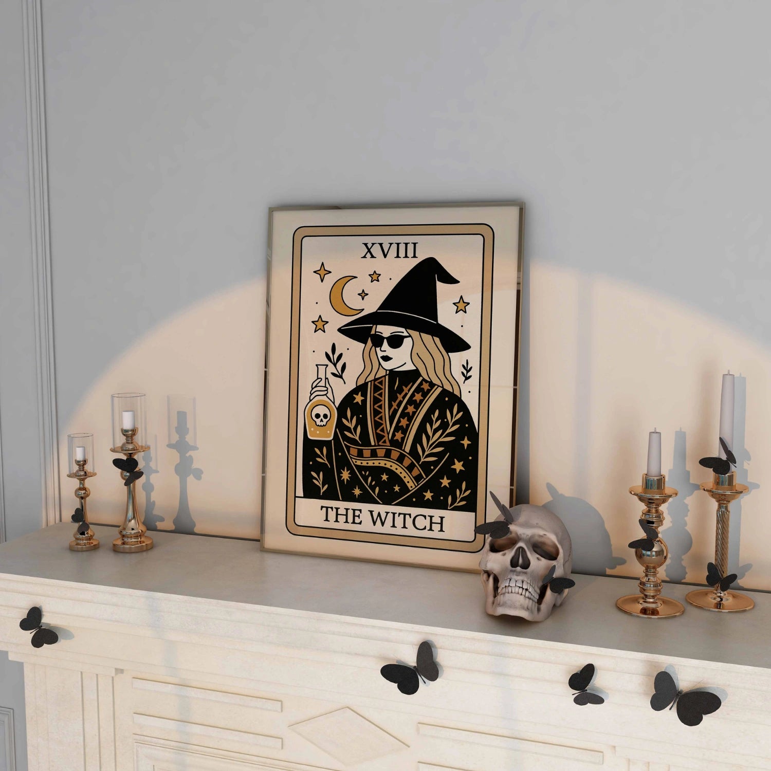 The Witch Tarot Print – Cool Halloween