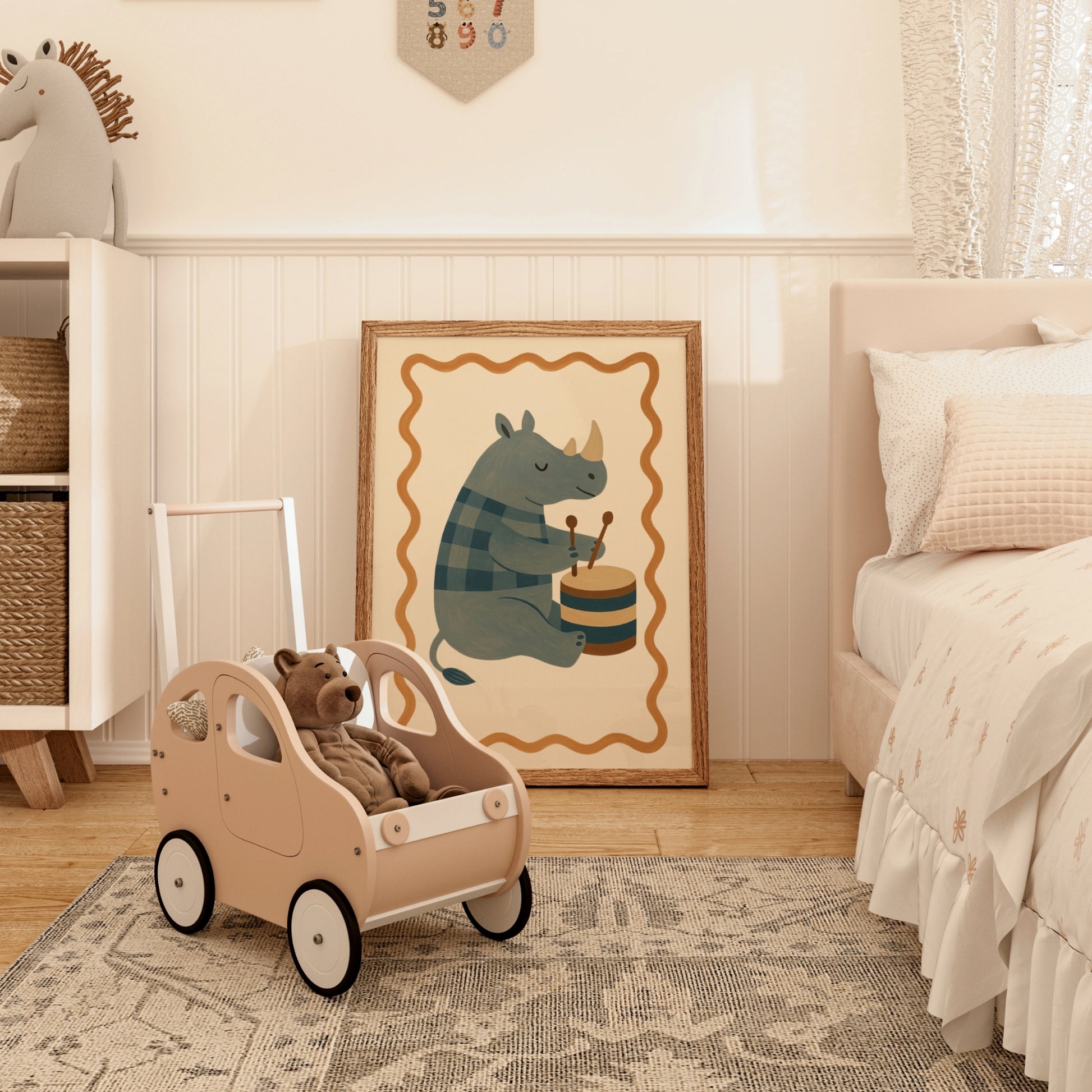 Vintage Jungle Poster