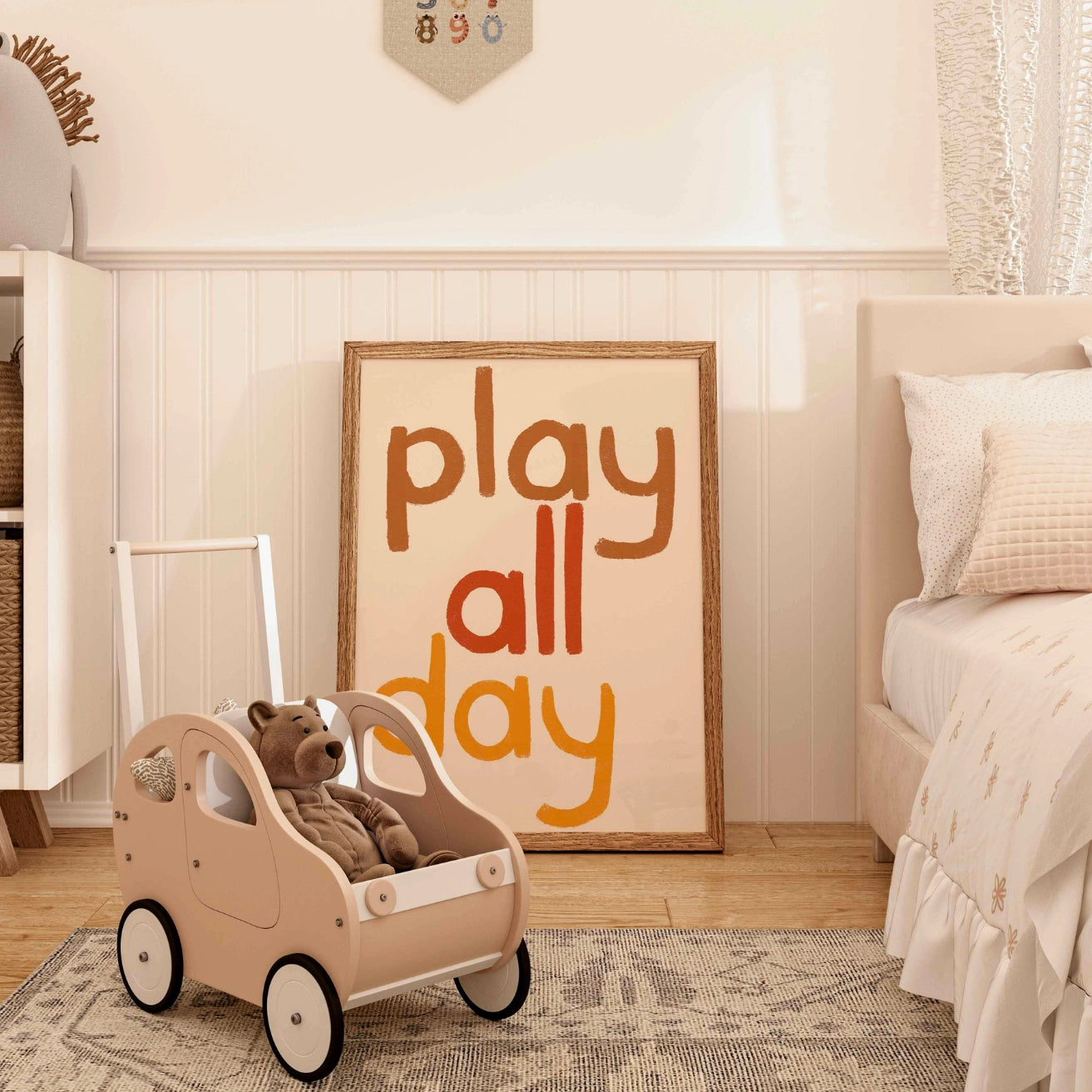 Play All Day Wall Art