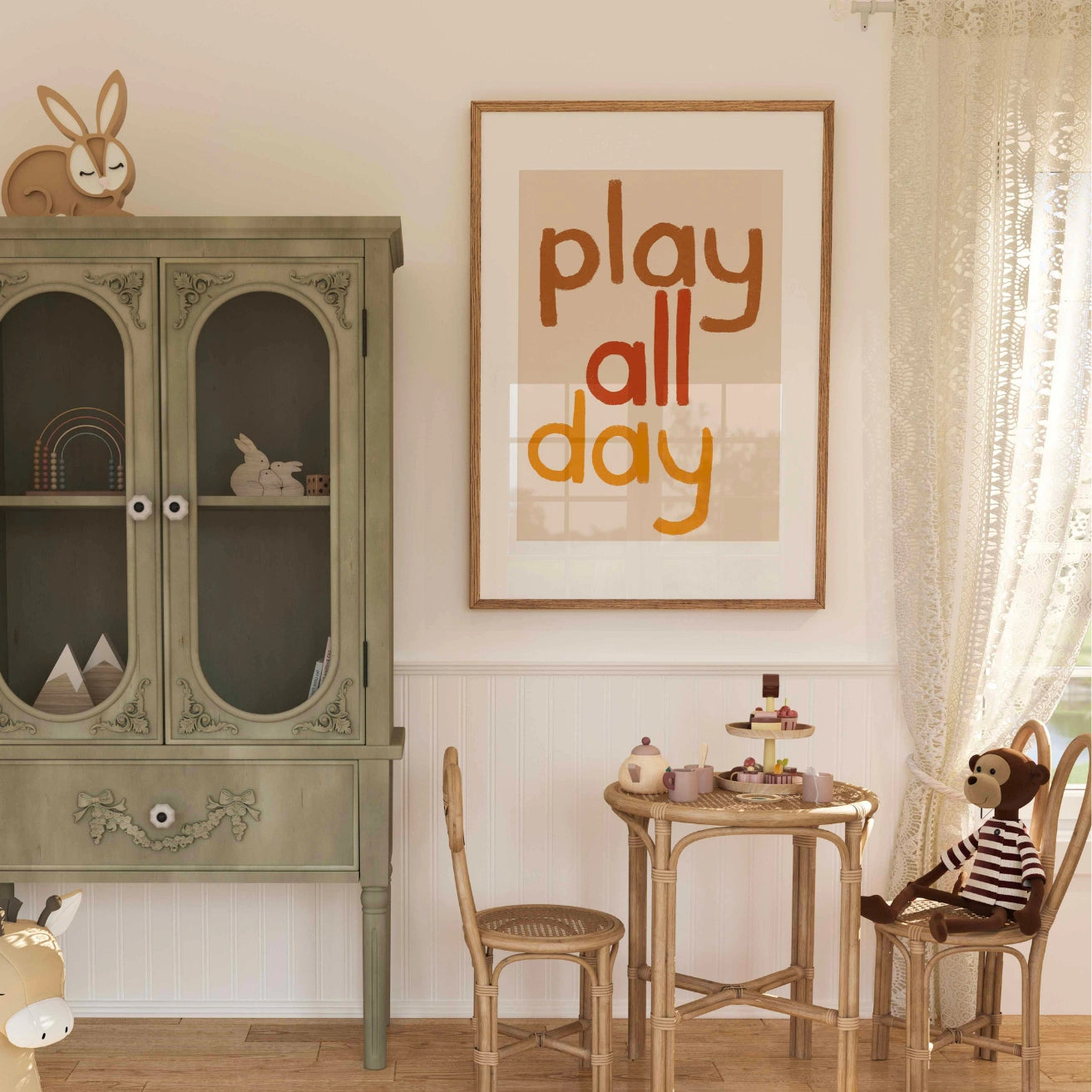 Play All Day Wall Art