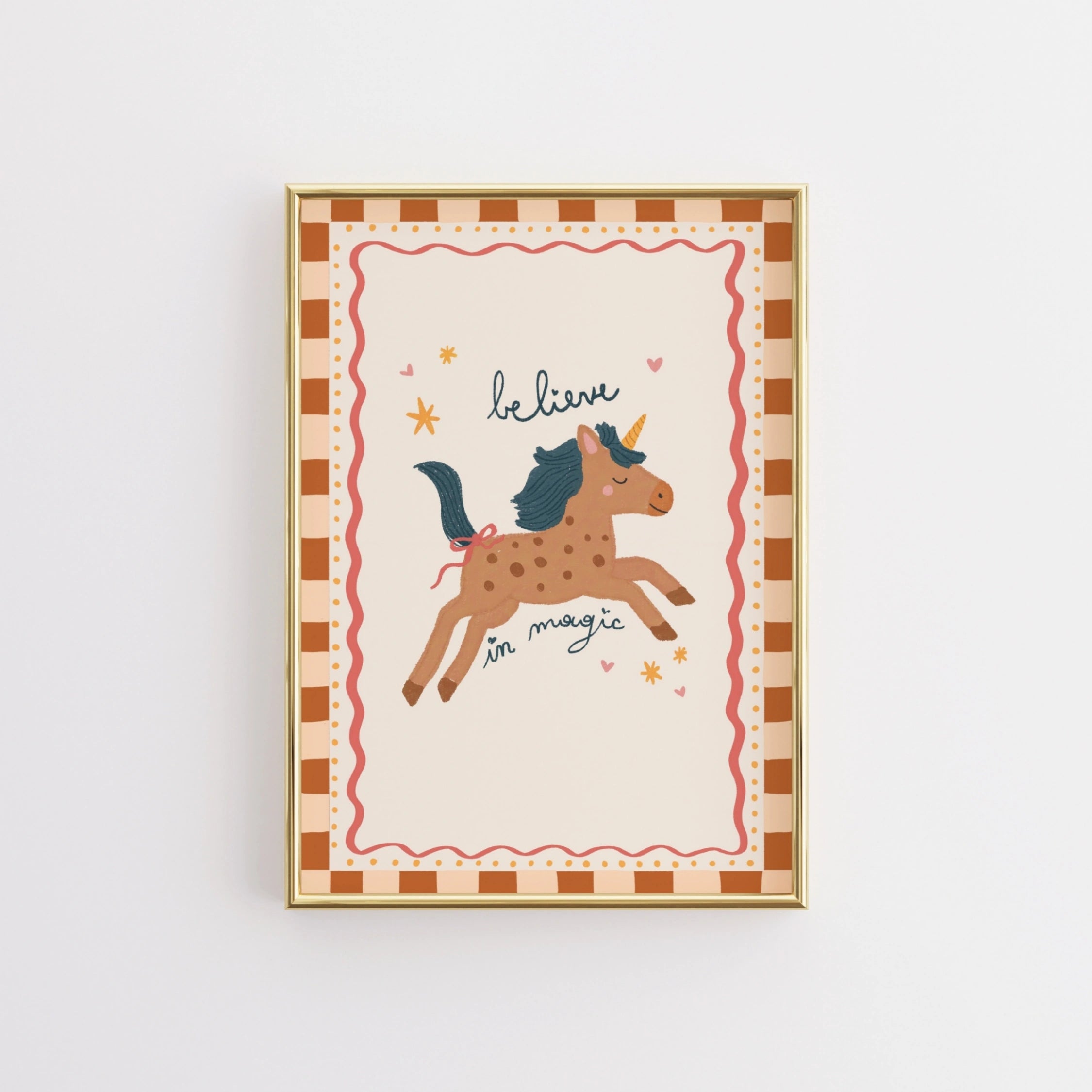 Unicorn Nursery Print